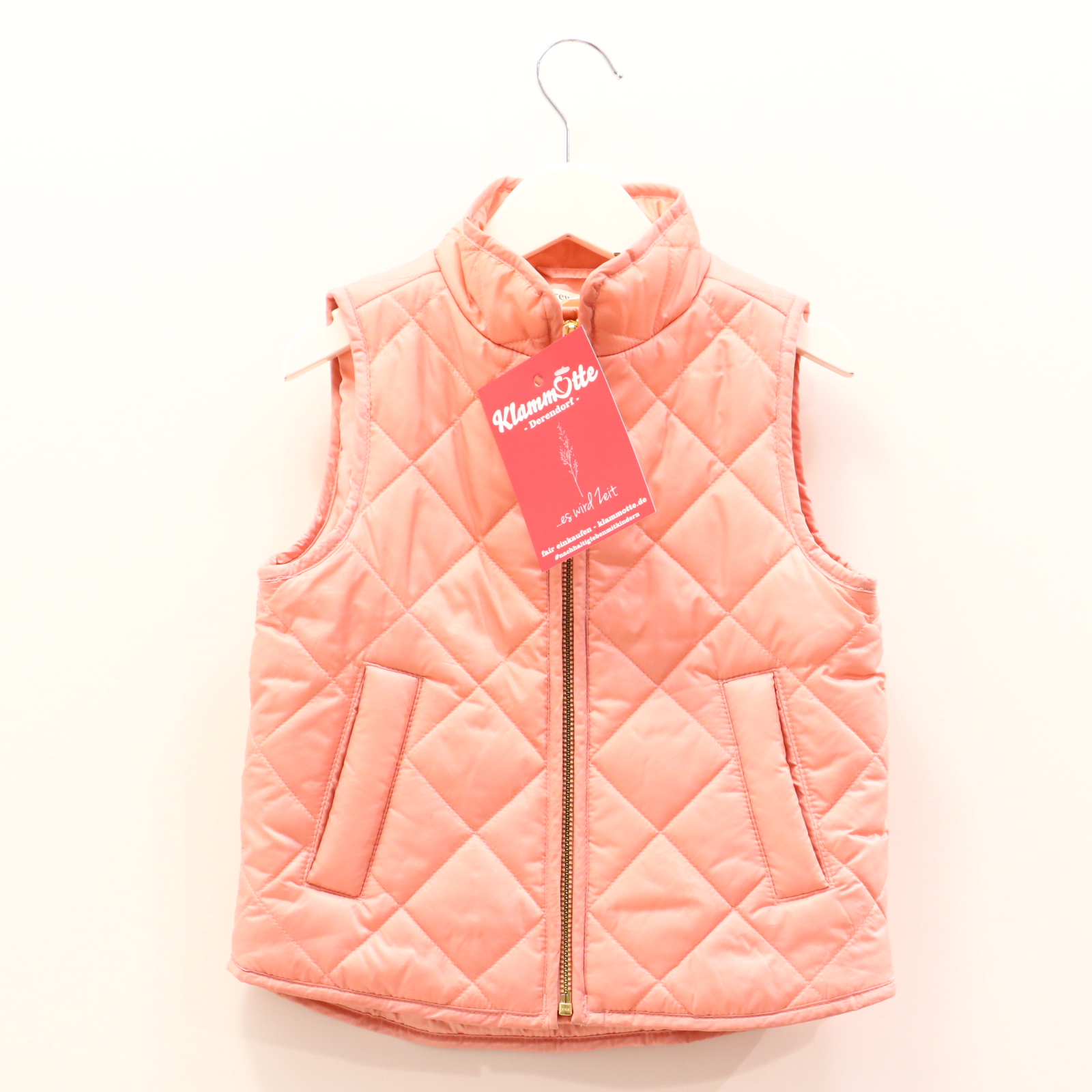 Jacke crewcuts Steppweste 116 rosa