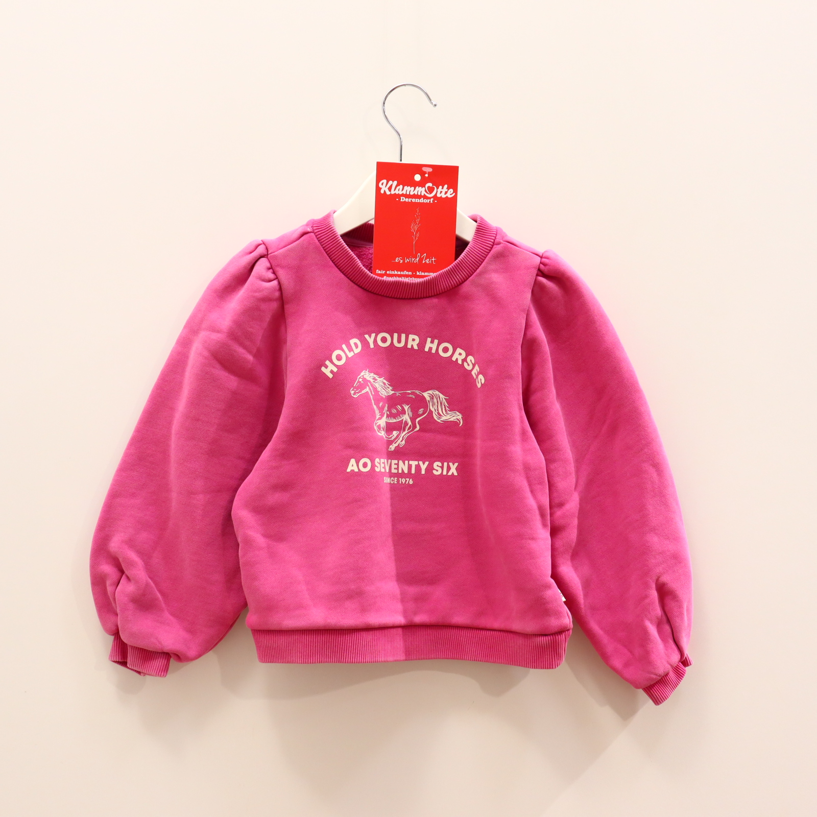Oberteil american outfitters 116 pink Print Sweatshirt Baumwolle/recycelte Baumwolle