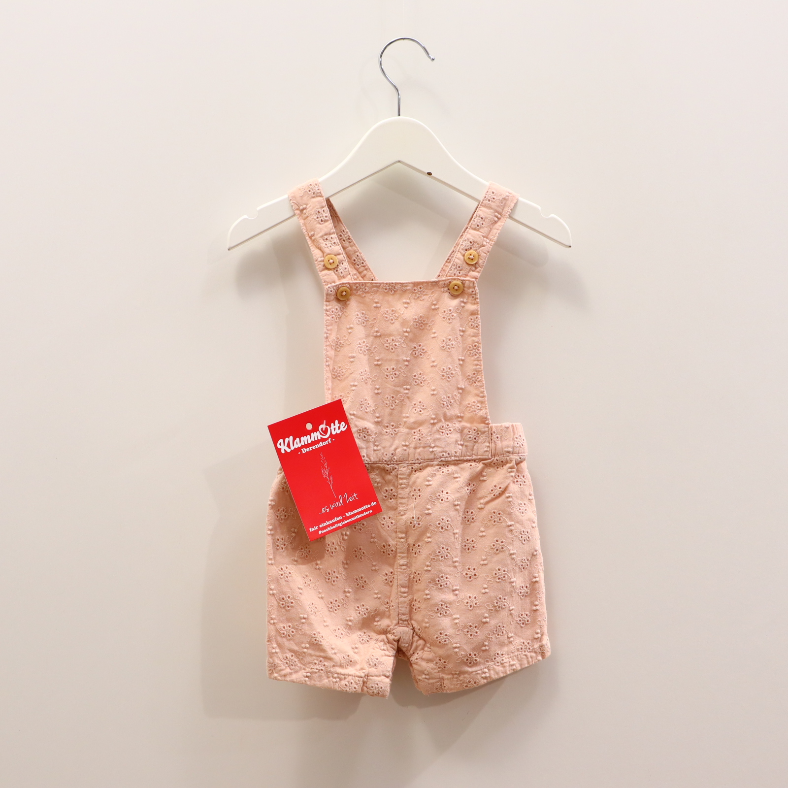 Hosen & Strampler PETIT BATEAU 68 rosa Spitze Latz/Short Baumwolle Gummibandzug