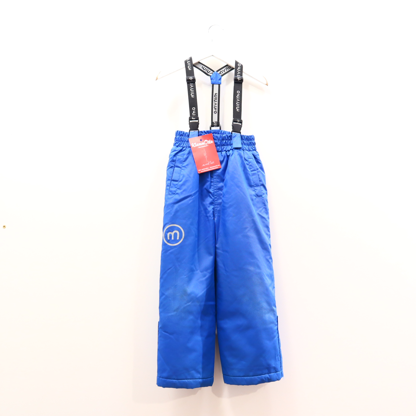 Schneeanzüge & mehr minymo 110 blau Print/Logo Schneehose/Träger