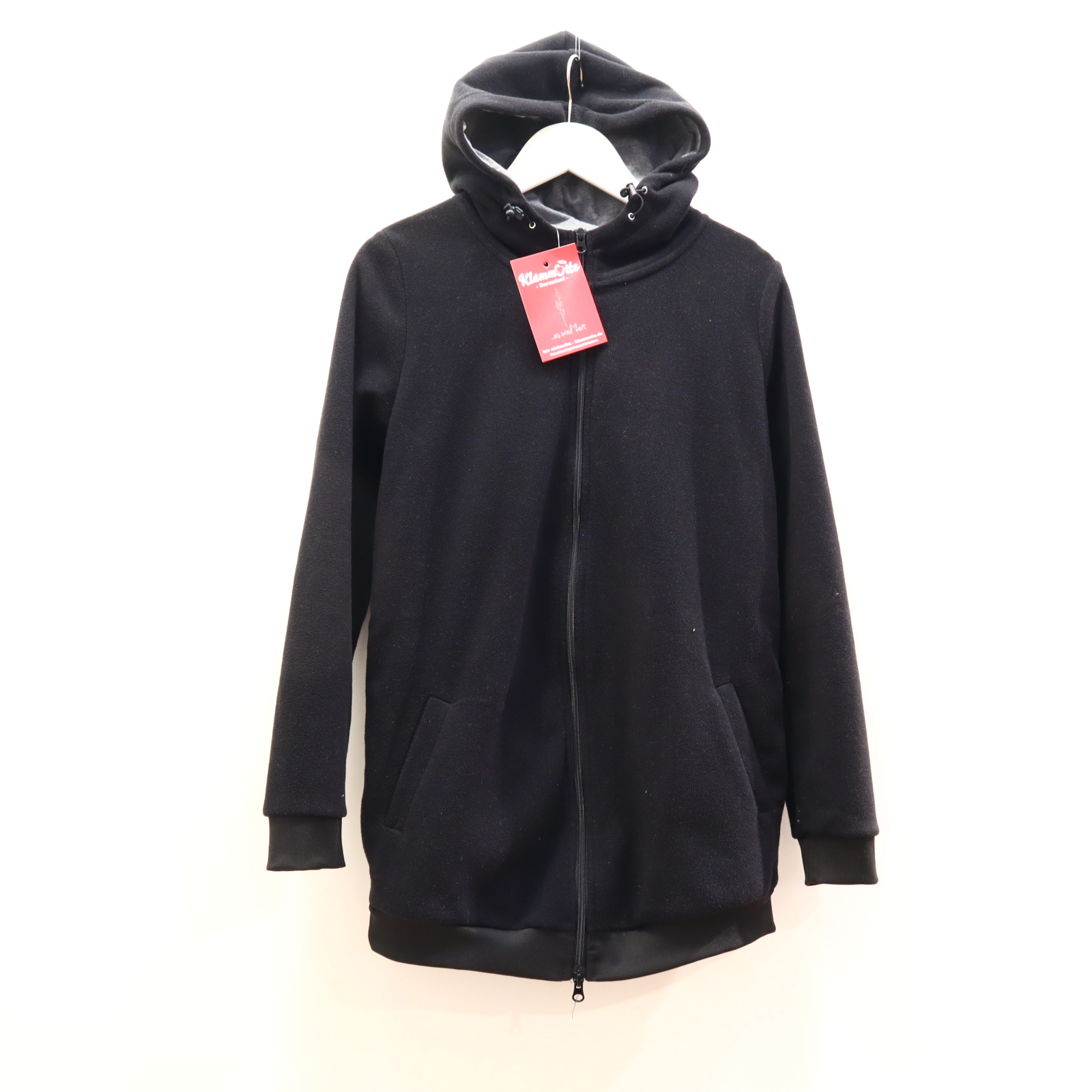 Pullover bpc Fleecejacke/Tragejacke/2-IN-1 Jacke M 38/40 schwarz Polyester