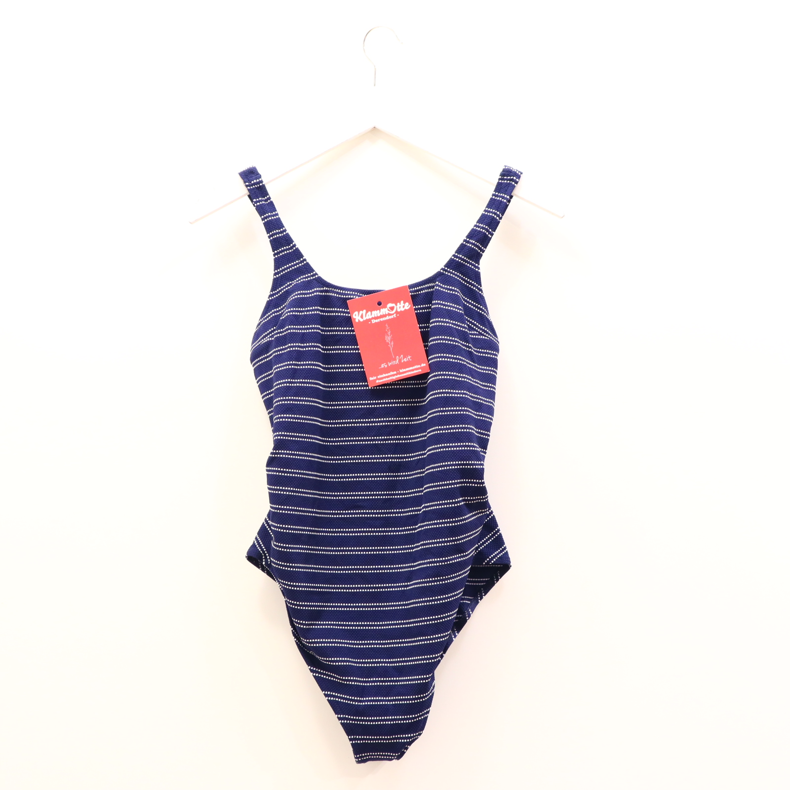 Badekleidung ENVIE de FRAISE 38/40 blau/weiß Badeanzug