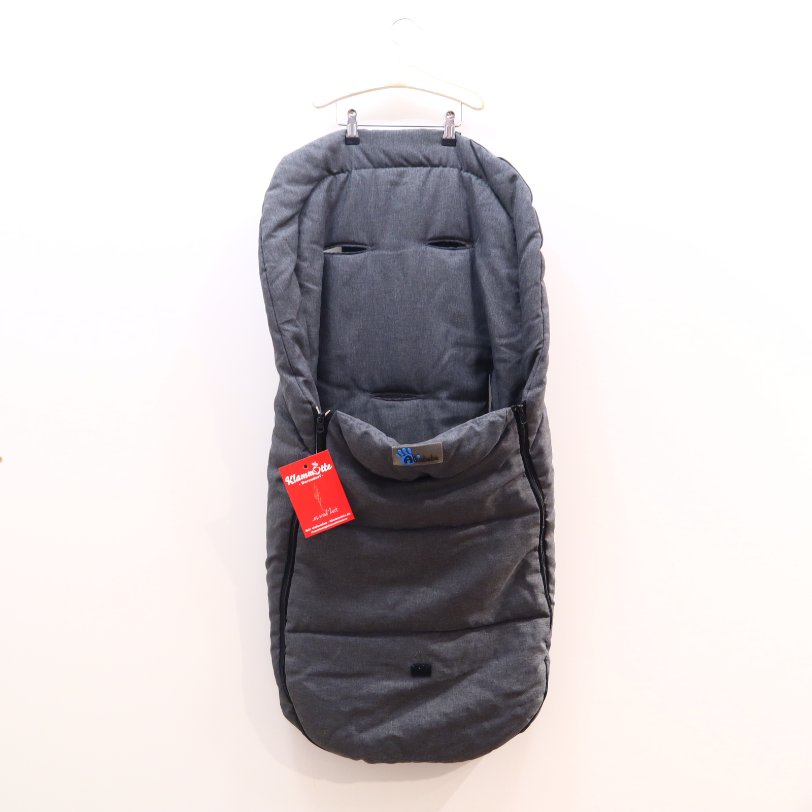Fußsack Altabebe grau Winterfußsack Sportwagen/Buggy