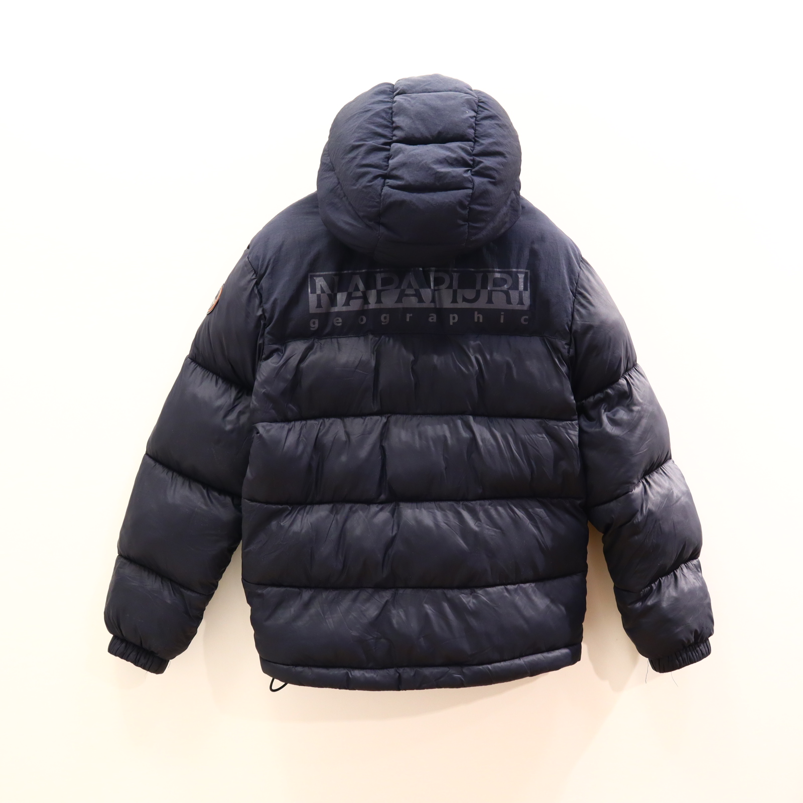 Jacke NAPAPIJRI 152 schwarz Applikation/Backprint/Logo/Print Puffer Jacket/Steppjacke Herbst/Winter
