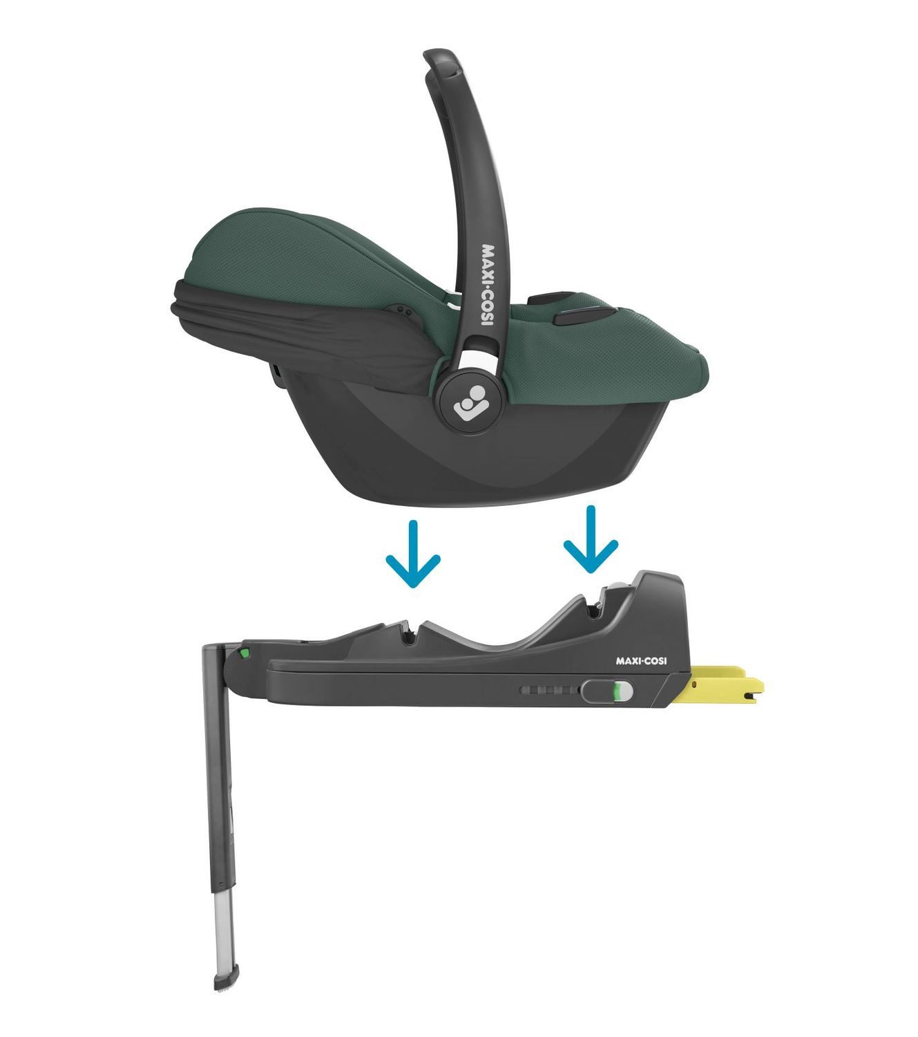 Kindersitze Babyschale Maxi-Cosi CabrioFix i-Size bis 12kg/40-75cm essential green