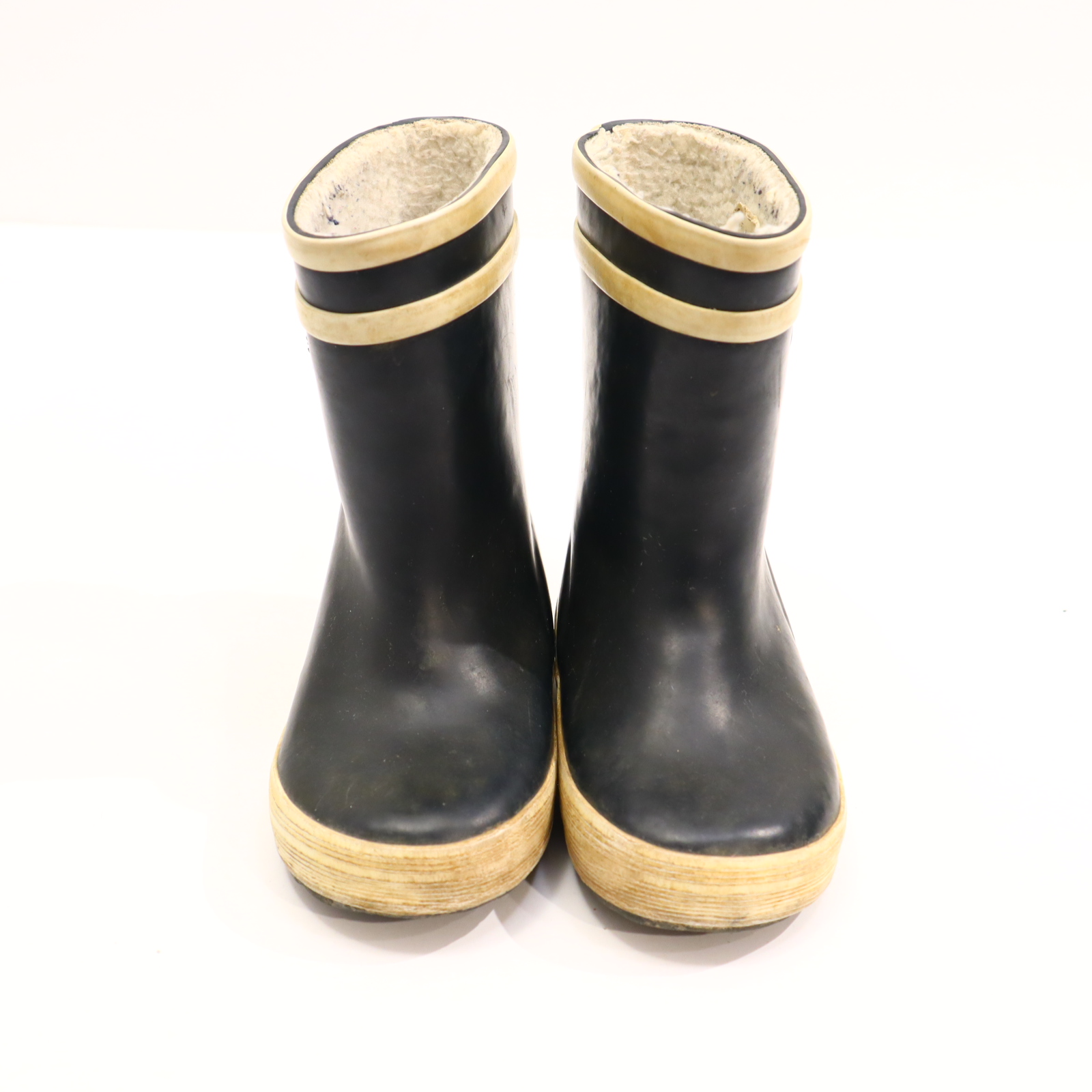Gummistiefel AIGLE 23 blau Naturkautschuk gefüttert