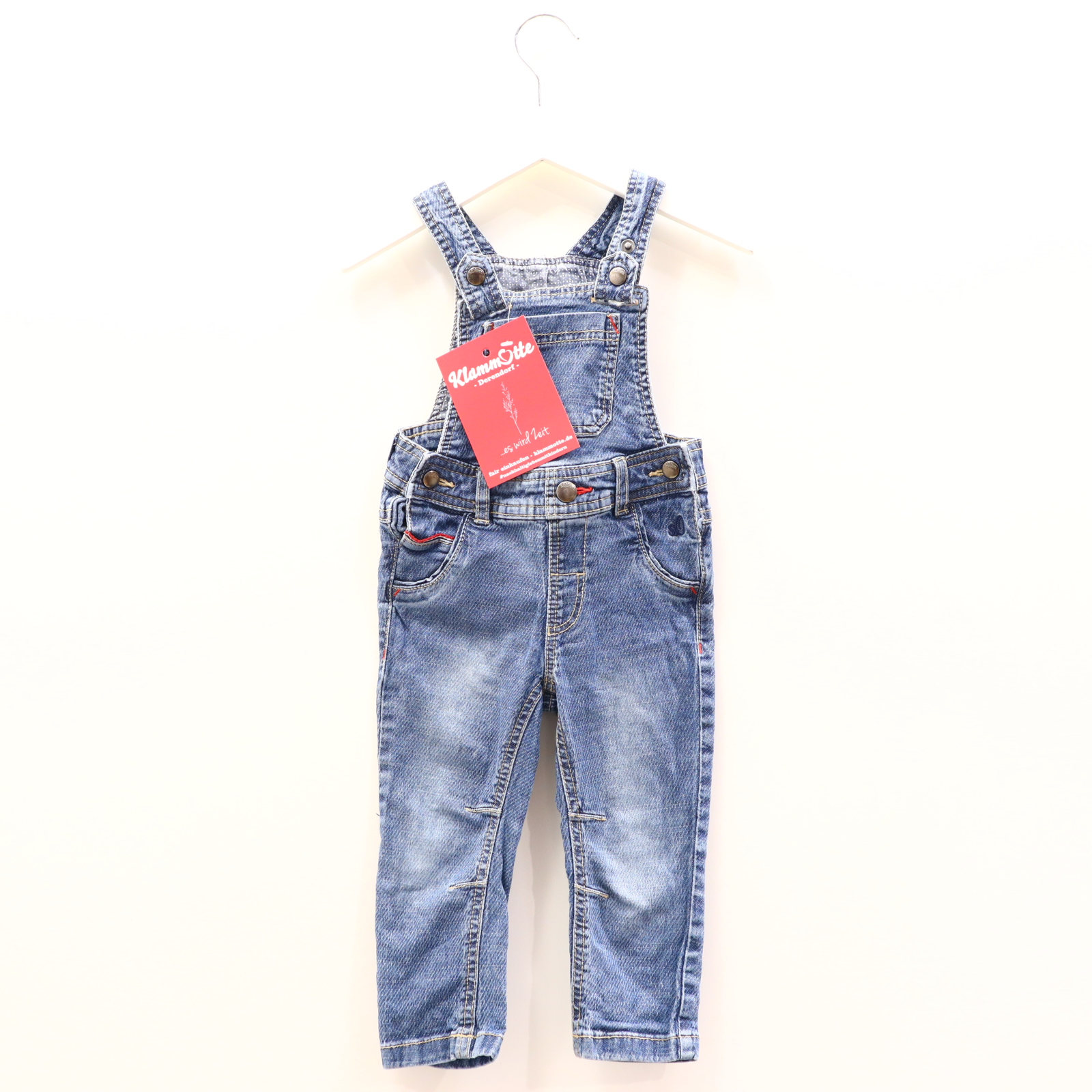 Hosen & Strampler S.Oliver 80 blau Jeans/Latz Denim