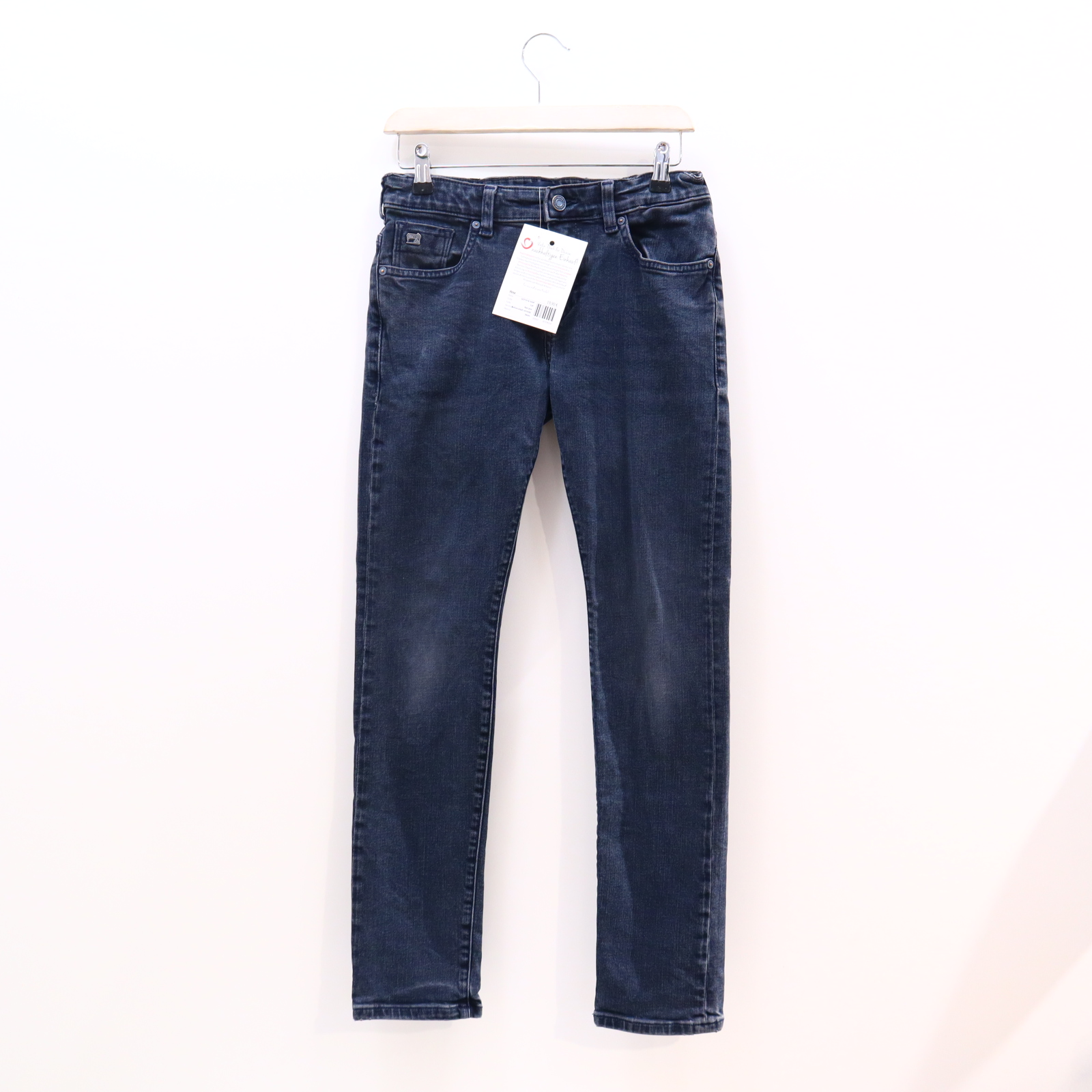 Hose SCOTCH & SODA 164 Jeans blau/grau Knopf/Kordelzug Denim