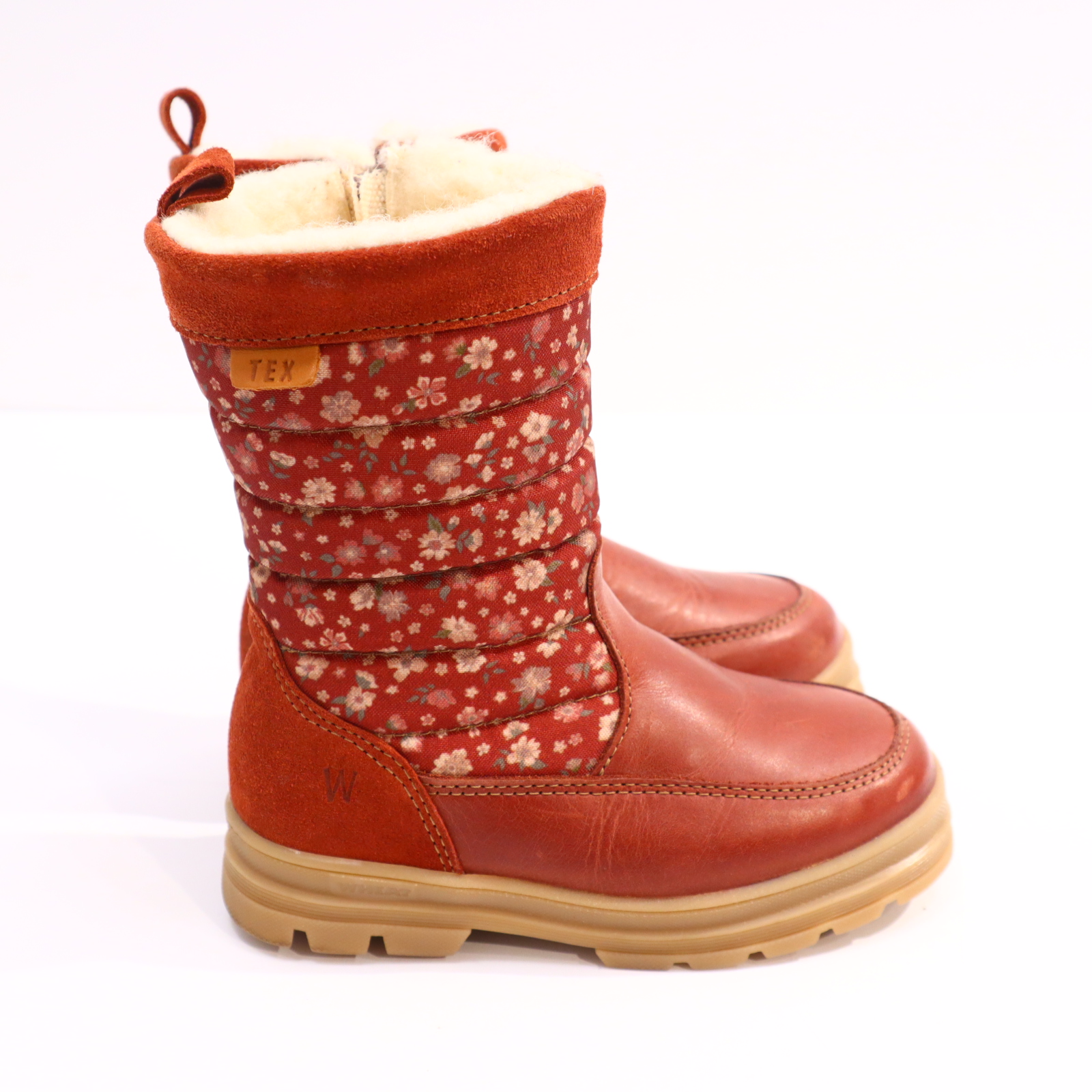 Stiefel WHEAT 25 braun Leder/TEX Herbst/Winter Schurwolle gefüttert sehr gut