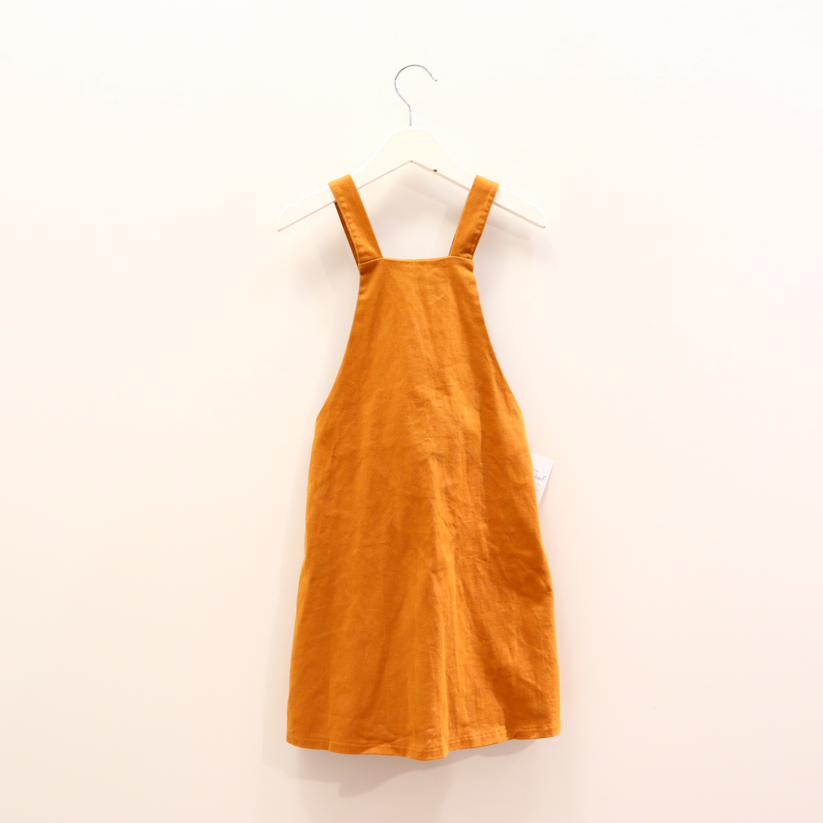 Kleider & Röcke MONKIND Latzkleid 104/110 karamell Baumwolle/Elastan/Twill