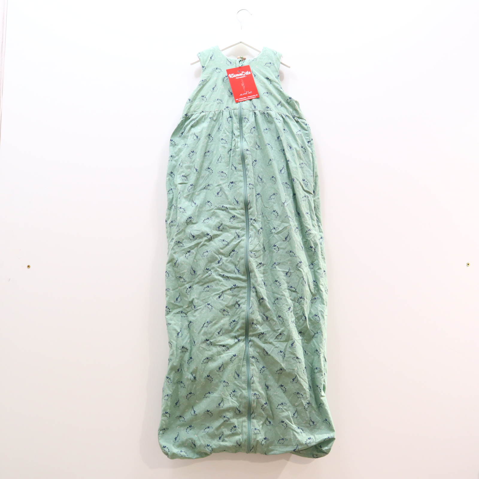 Schlafsack Alana 130 cm grün Alloverprint Bio-Baumwolle Herbst/Winter/3.0 TOG