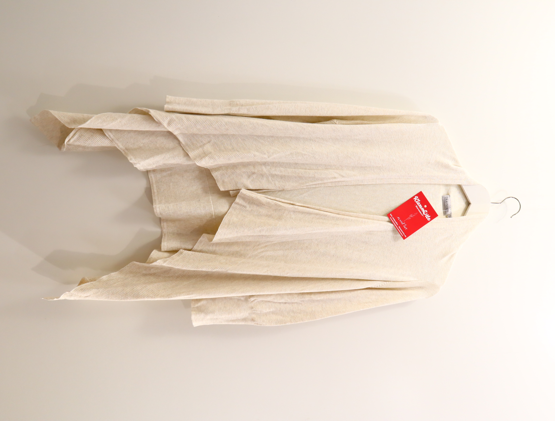 Pullover blue motion Strickjacke M 38/40 creme Polyamid/Viskose