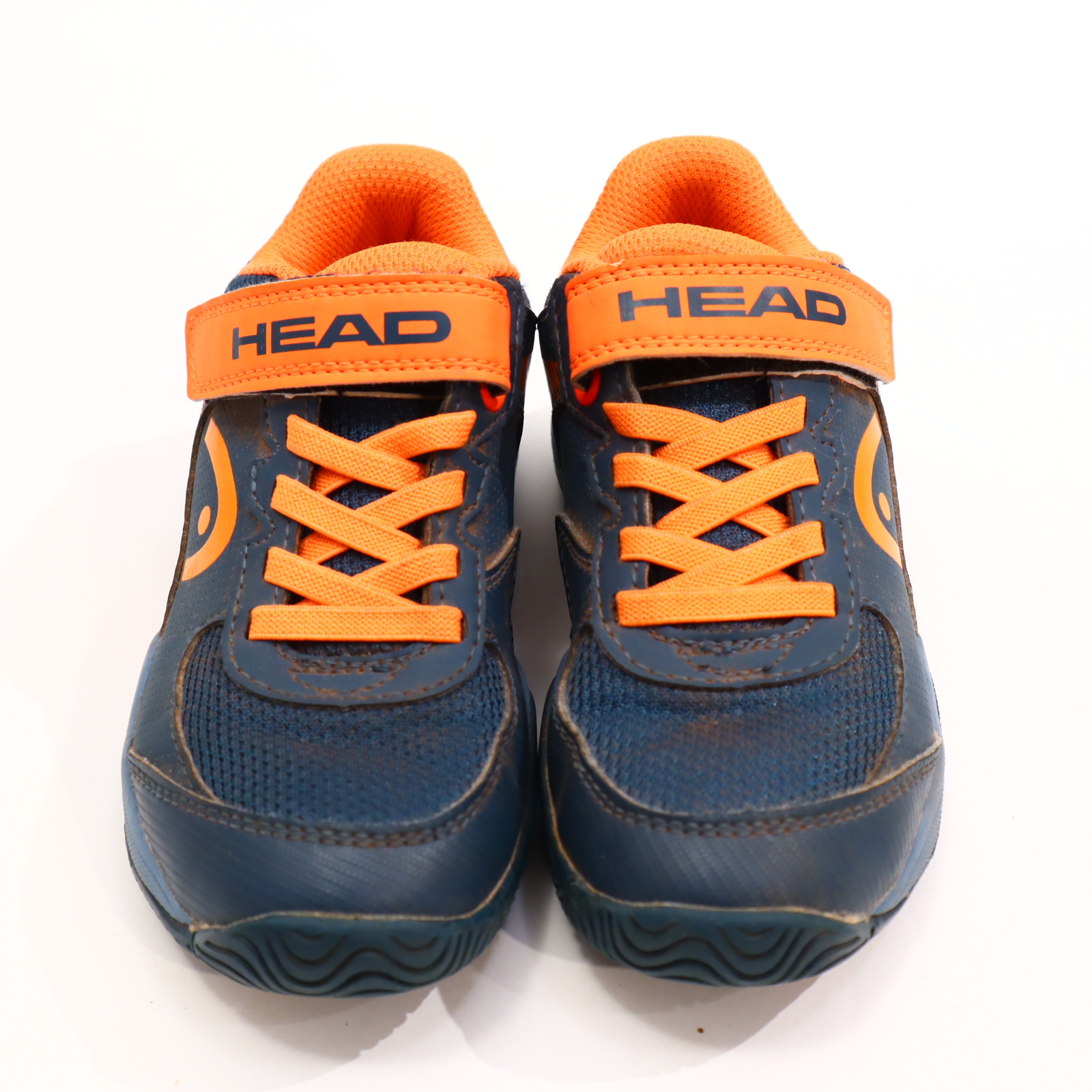 Sportschuh HEAD 30 Tennis blau/orange Klett
