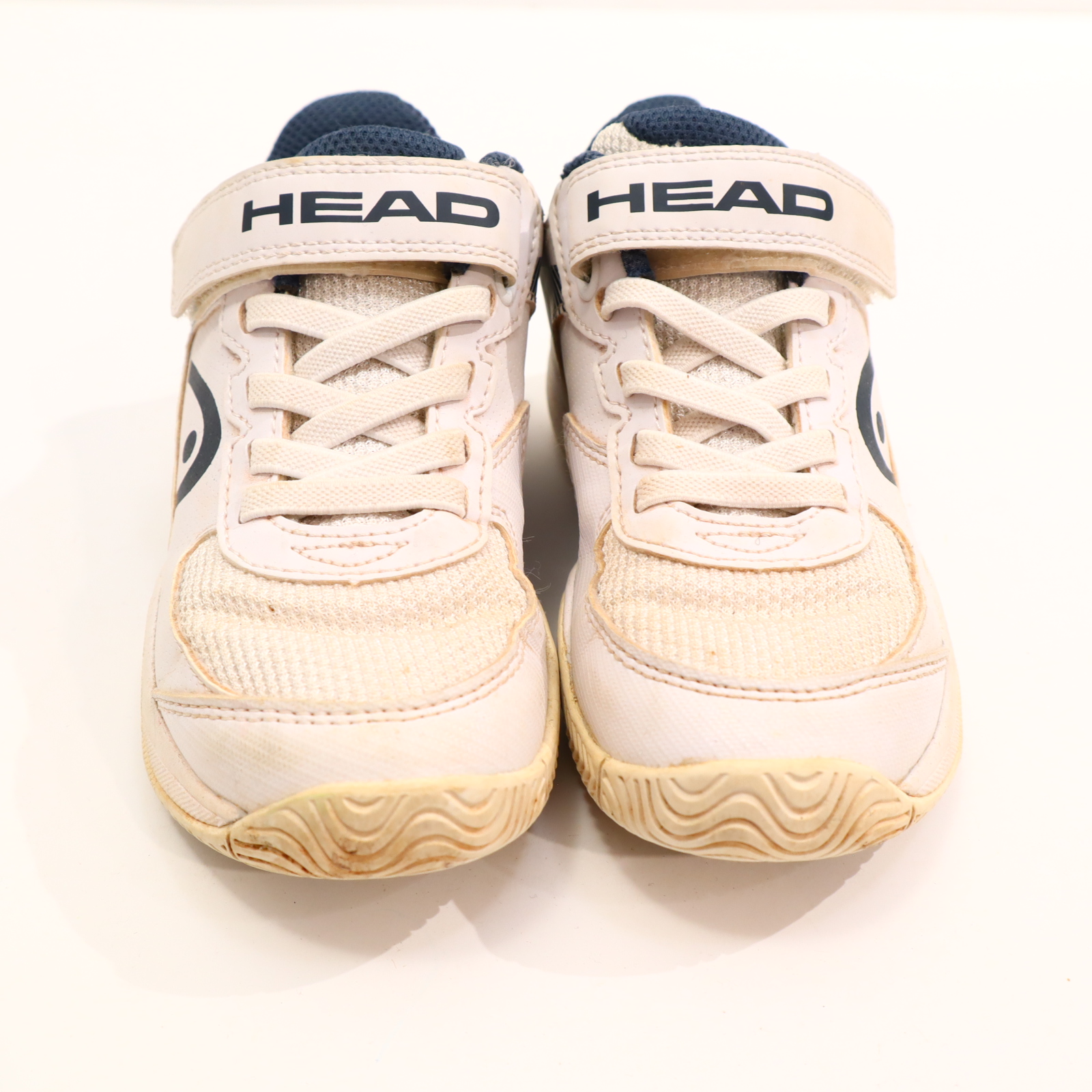 Halbschuhe Head Klett 29 blau/weiß Mesh leichte gleichmäßige Ablaufspuren