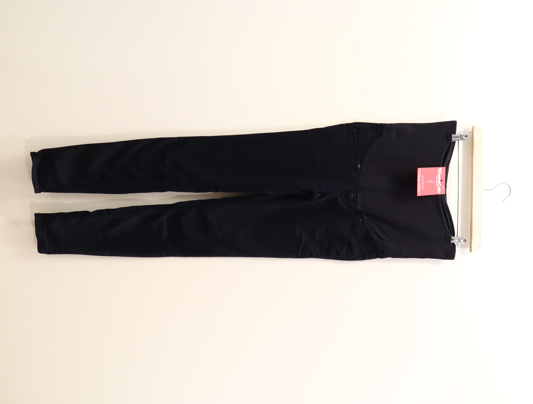 Hose H&M S/36 Jeans Super Skinny schwarz denim High rib
