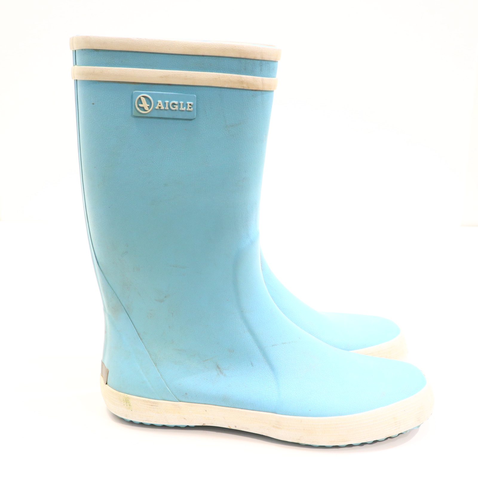 Gummistiefel AIGLE 34 hellblau