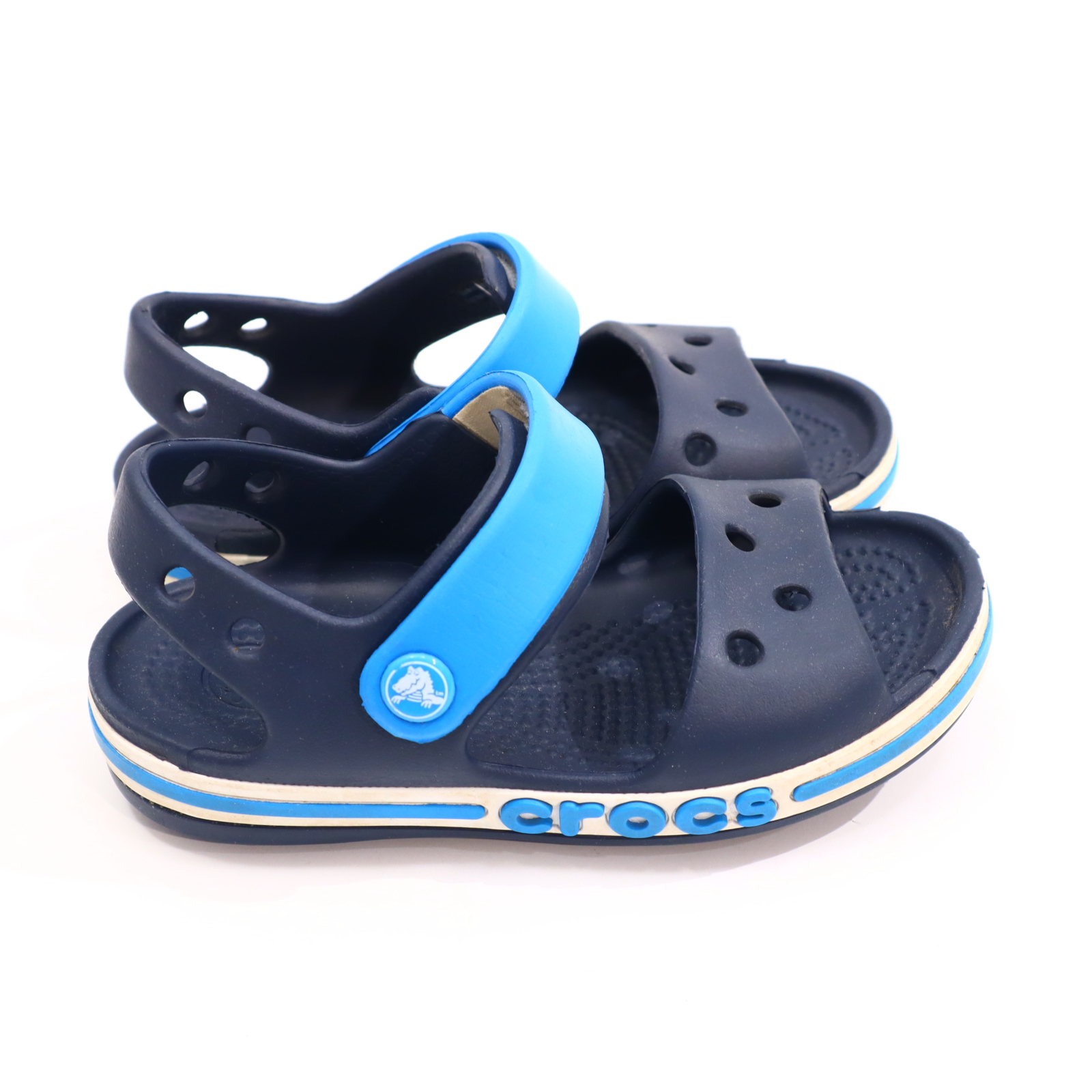 Sandalen CROCS 25/26 blau sehr gut