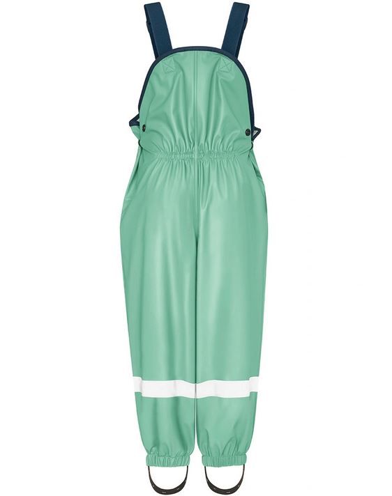 Playshoes Regenhose mit Fleecefutter 408623 80 grün