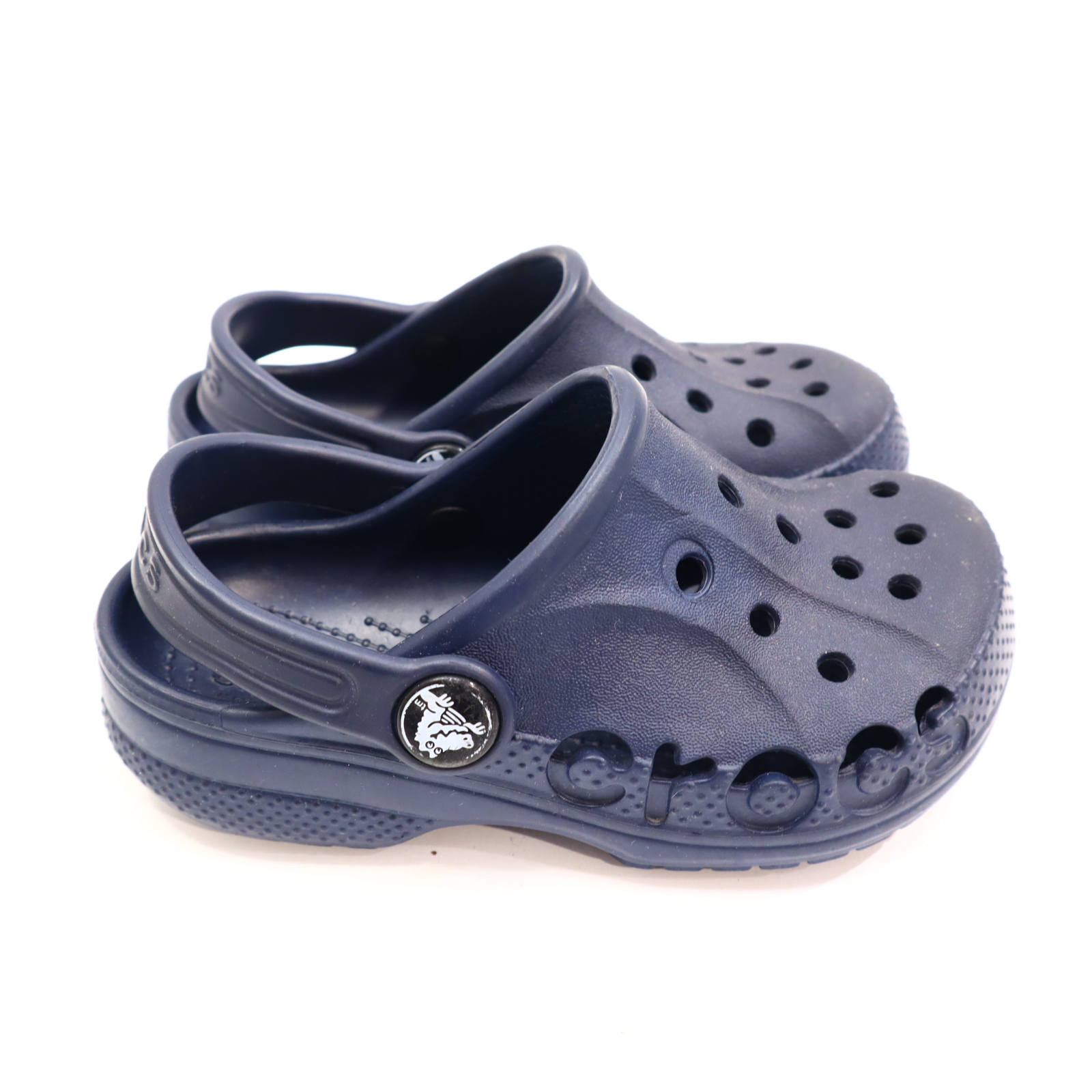 Hausschuhe/Wasserschuhe crocs 25/26 blau Cloks neuwertig!