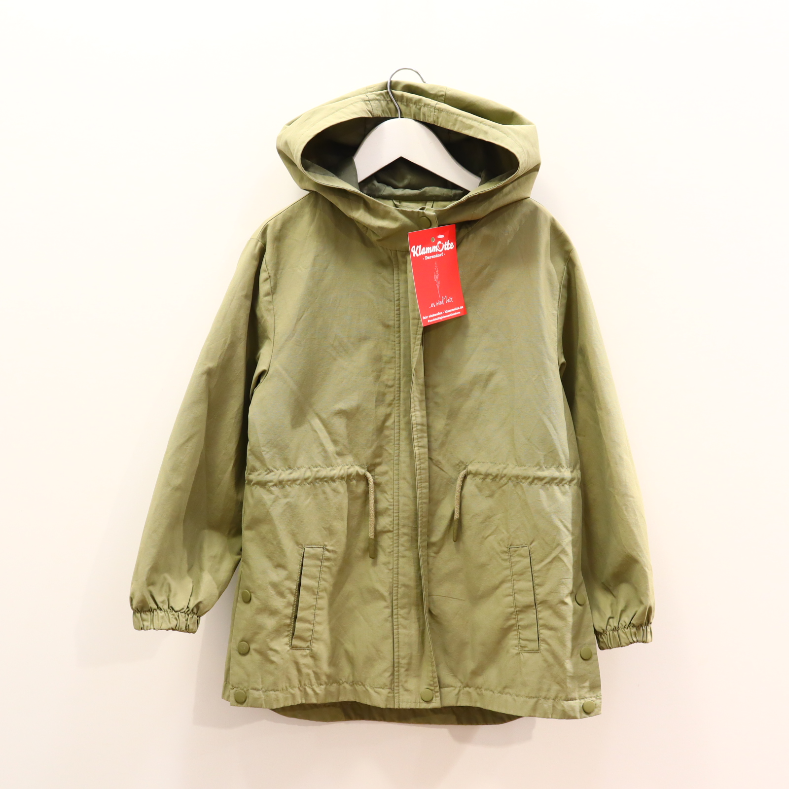 Jacke MANGO 134 oliv Parka Frühjahr/Sommer