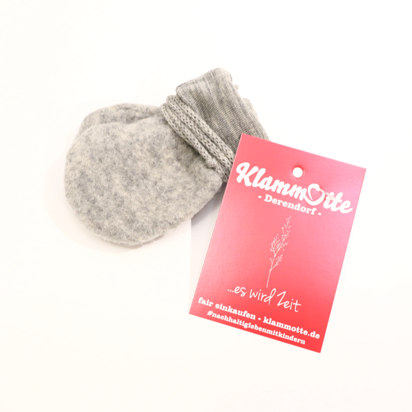 Oberteil ENGEL Newborn grau Fäustlinge/Handschuhe Schurwolle/Wollfleece