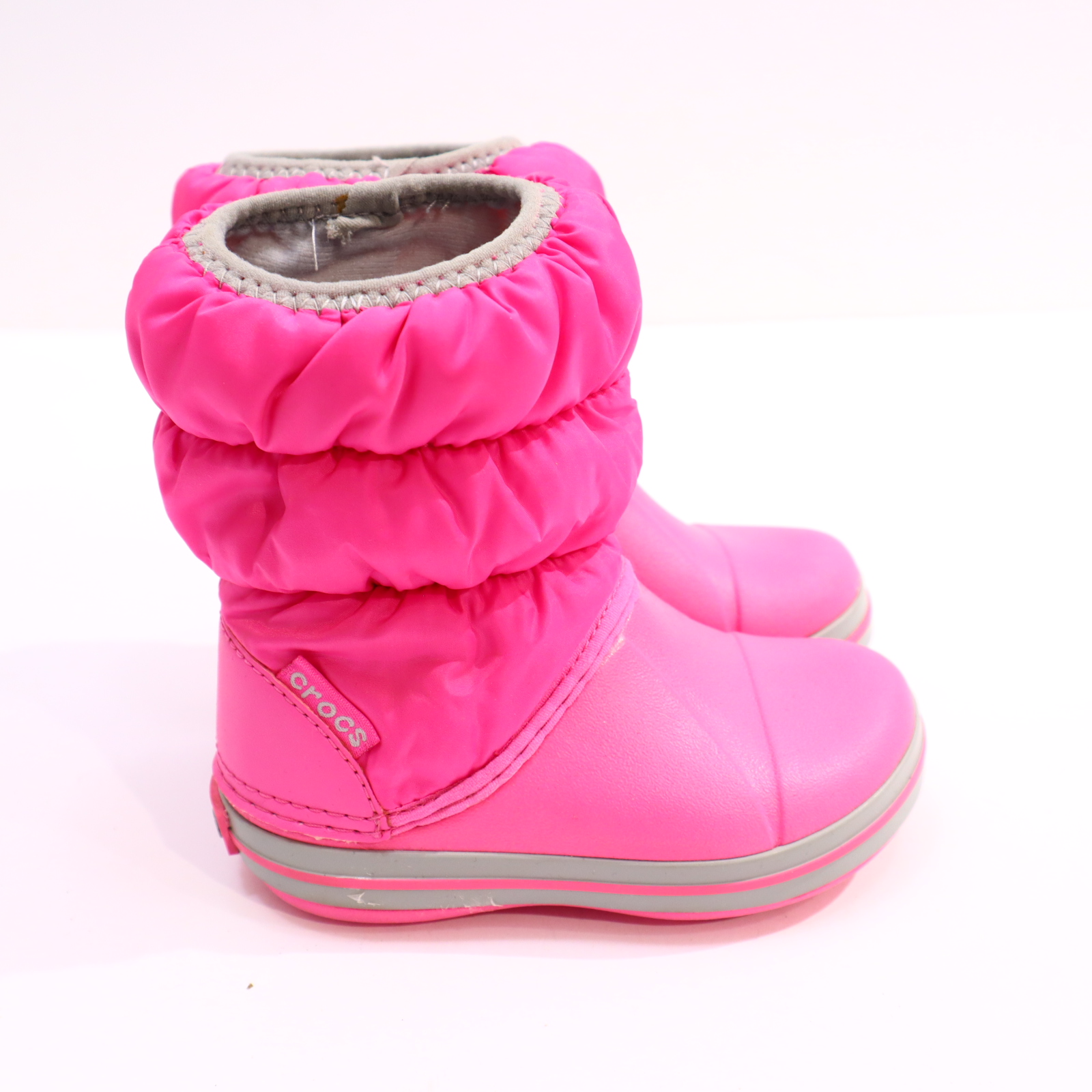 Stiefel Crocs 22/23 pink Snowboot Herbst/Winter sehr gut/minimale Gebrauchsspuren