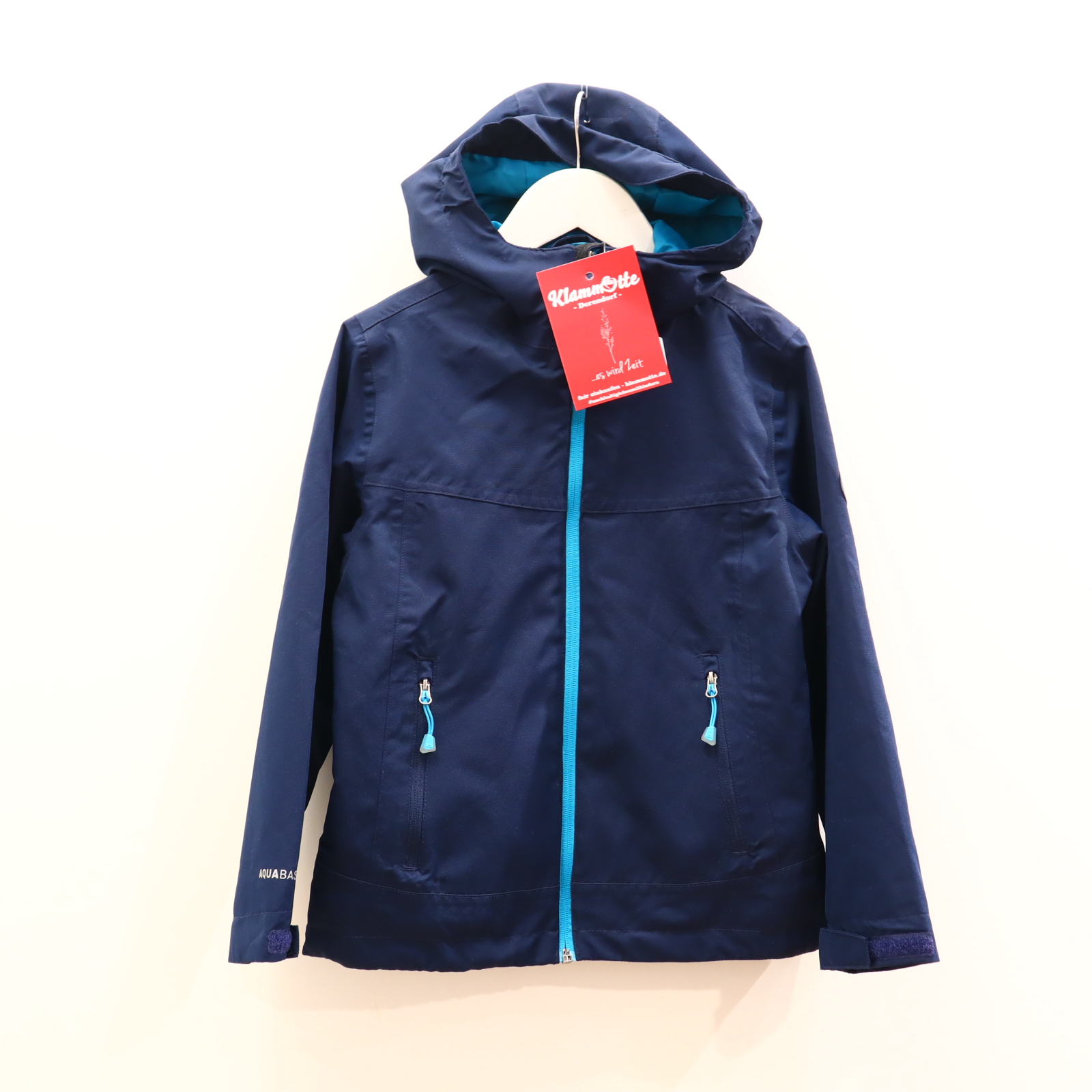 Jacke McKINLEY 128 blau Applikation/Logo Funktionsjacke Zip-in-fähig Frühjahr/Sommer