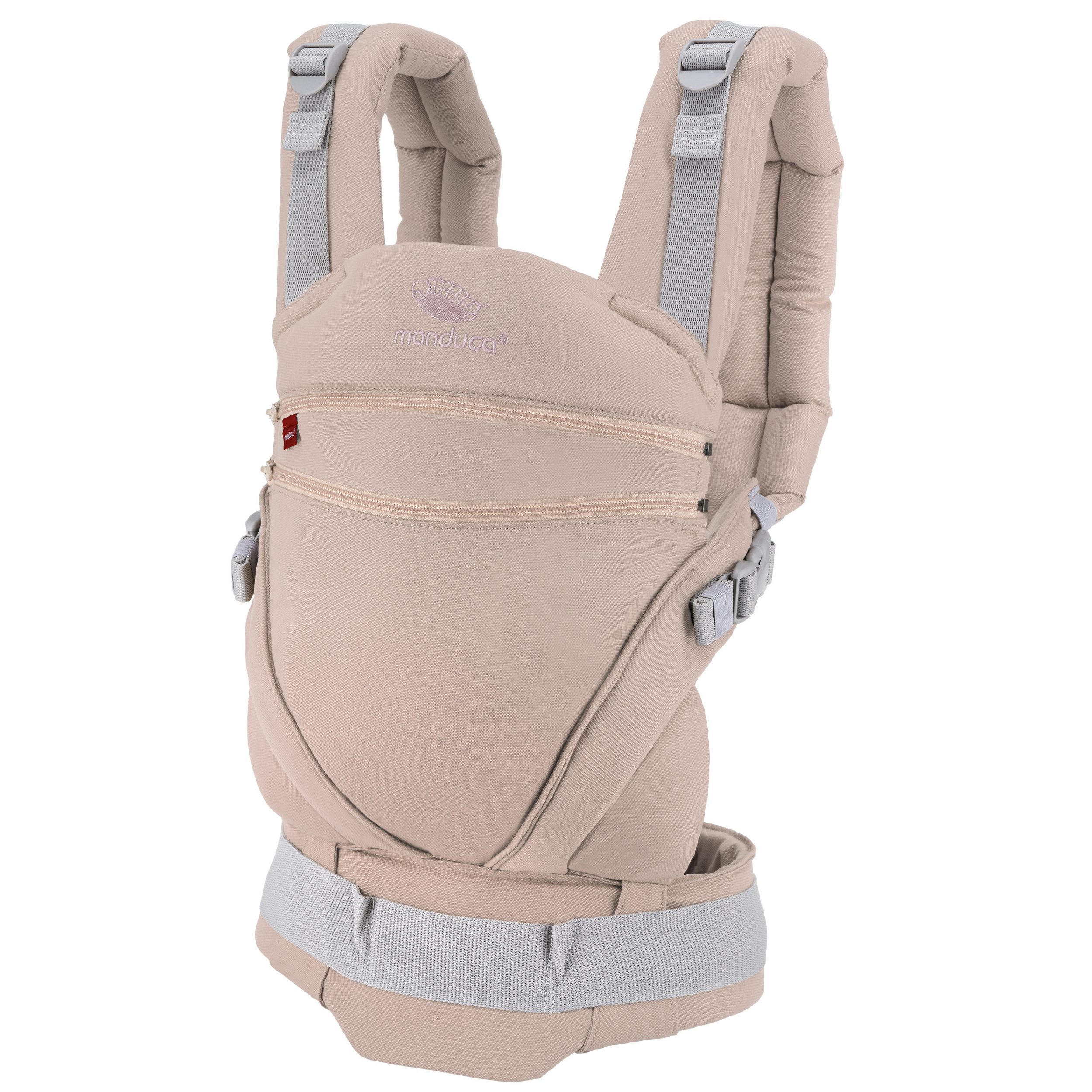 Tragehilfe WICKELKINDER Manduca/xt Full-Buckle sand Bio-Baumwolle gut