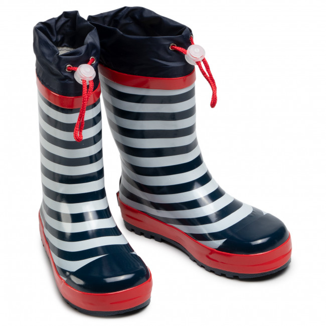 Playshoes Gummistiefel 188540 20/21 blau/rot/weiß maritim