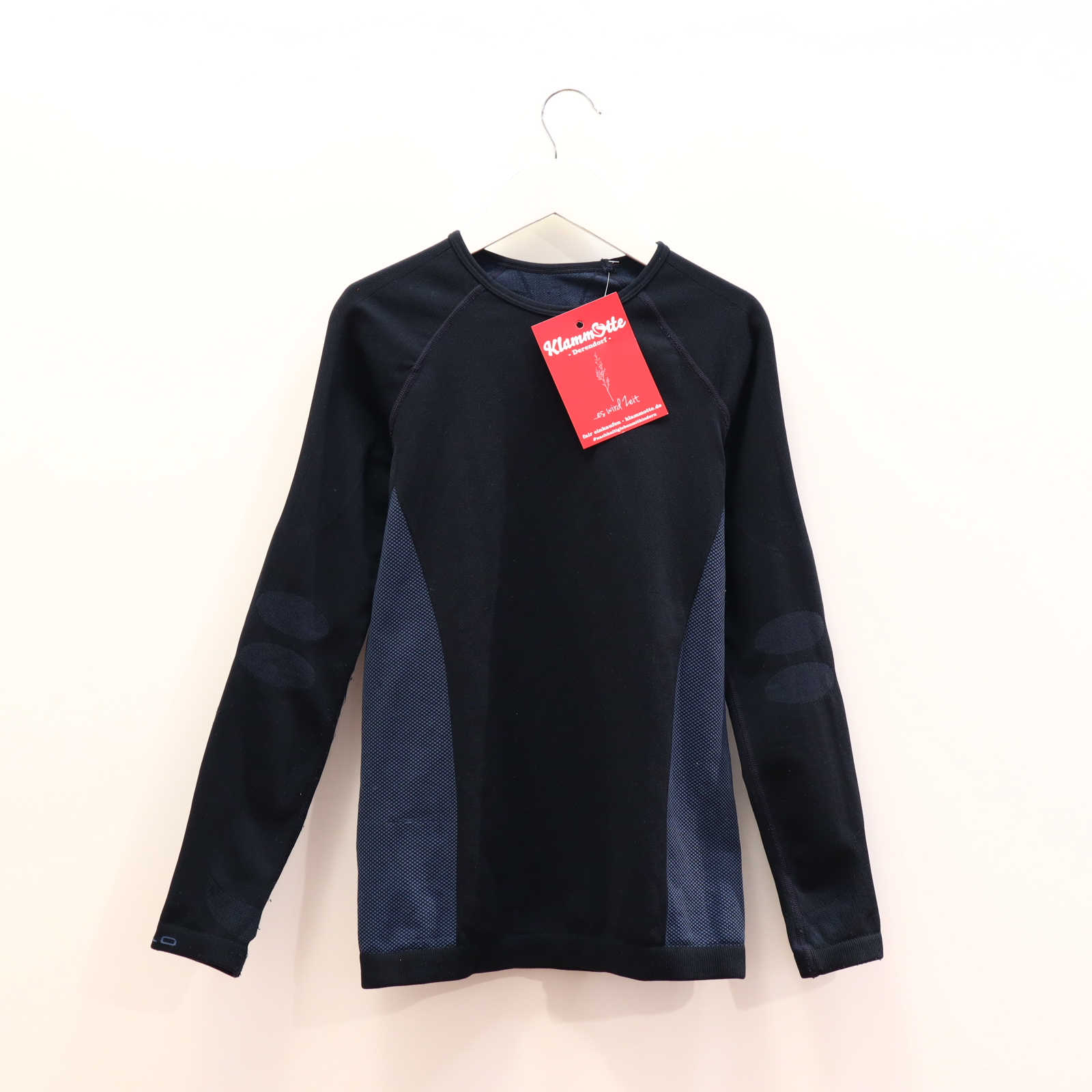 Oberteil odlo Gr. 152/Gr. 158/Gr. 164 Baselayer/Funktionsshirt/langarm Elasthan/Polyamid/Polyester