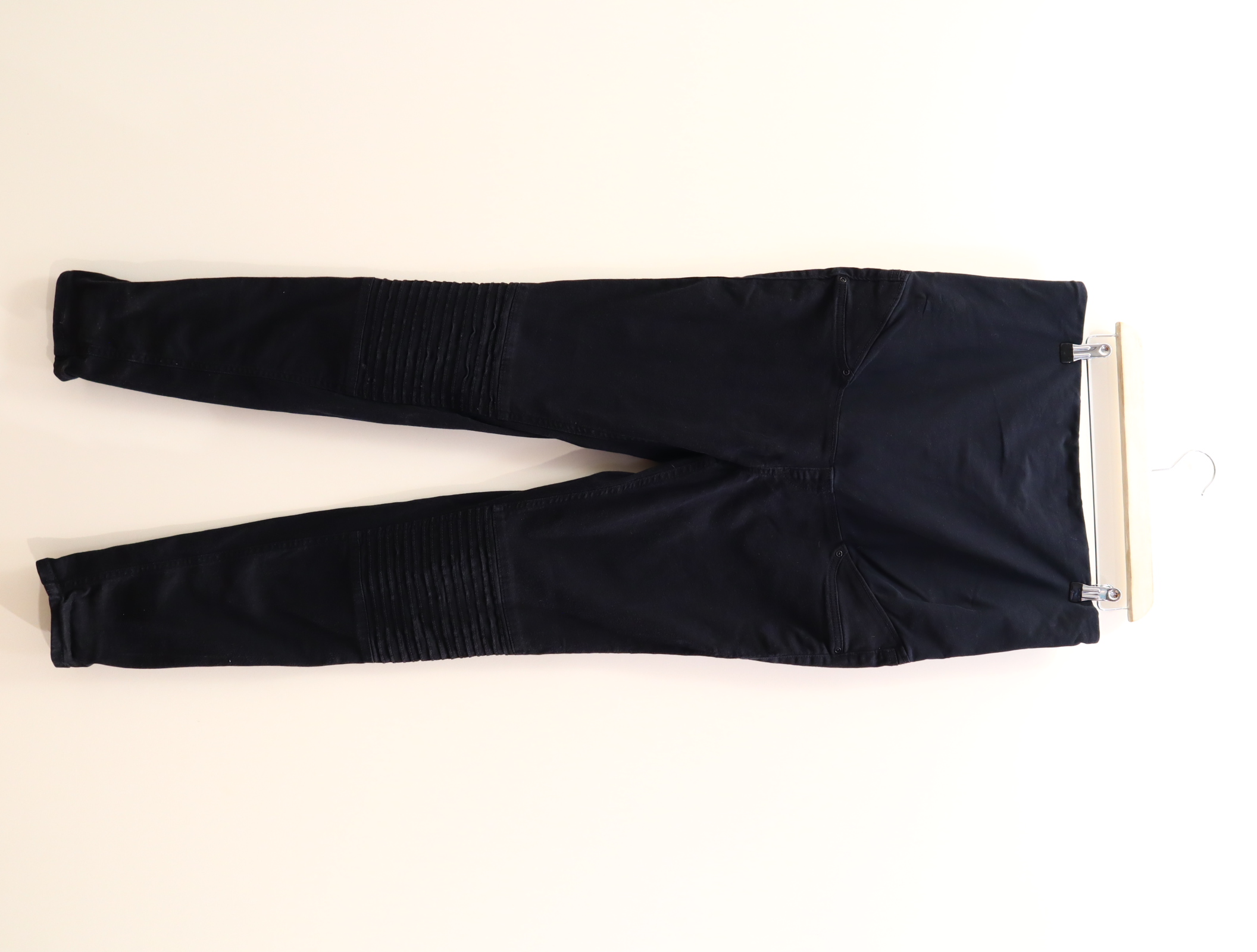 Hose H&M 44 Jeans schwarz denim High rib