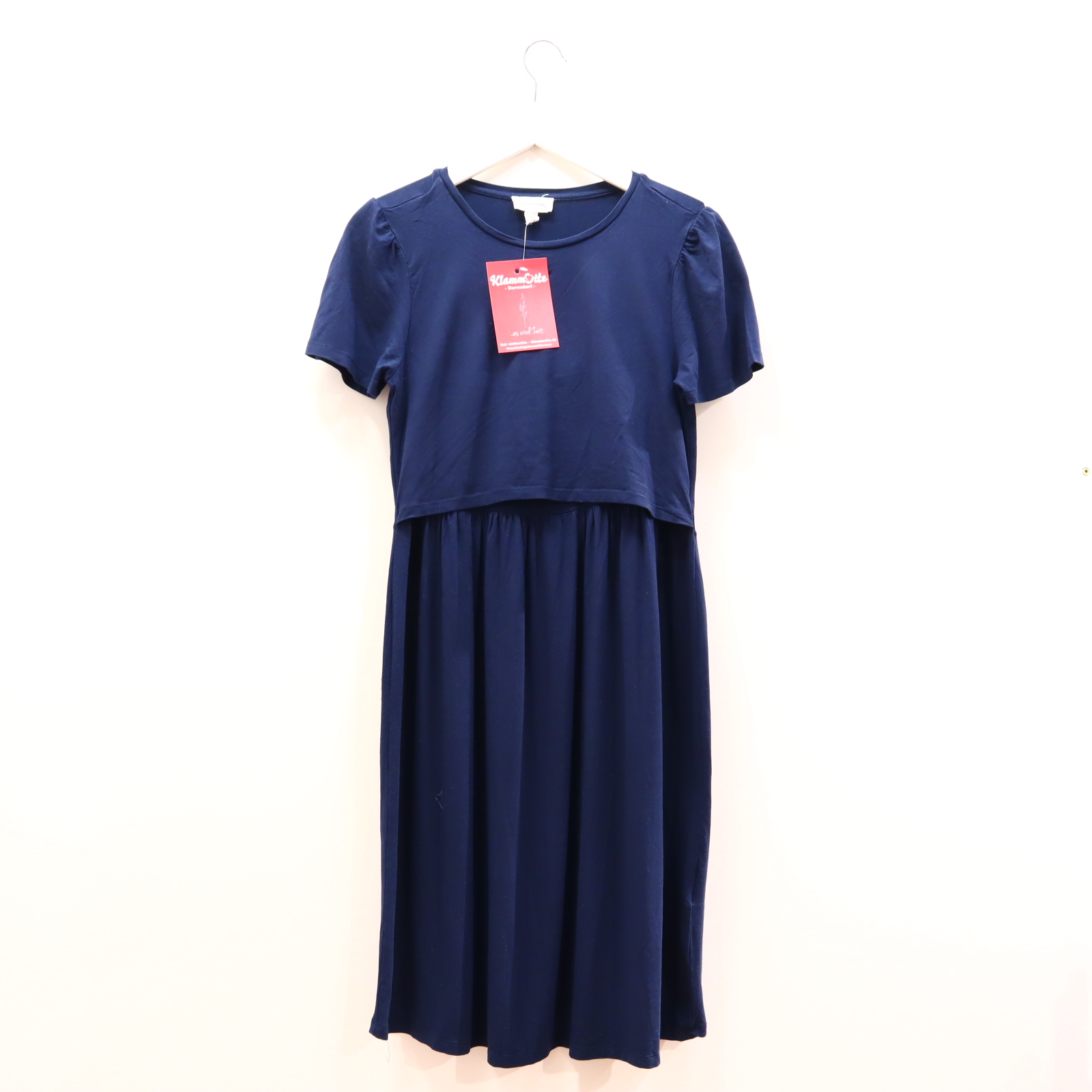 Kleider & Röcke mamarella Jerseykleid/Stillkleid 38 blau Elasthan/Viskose