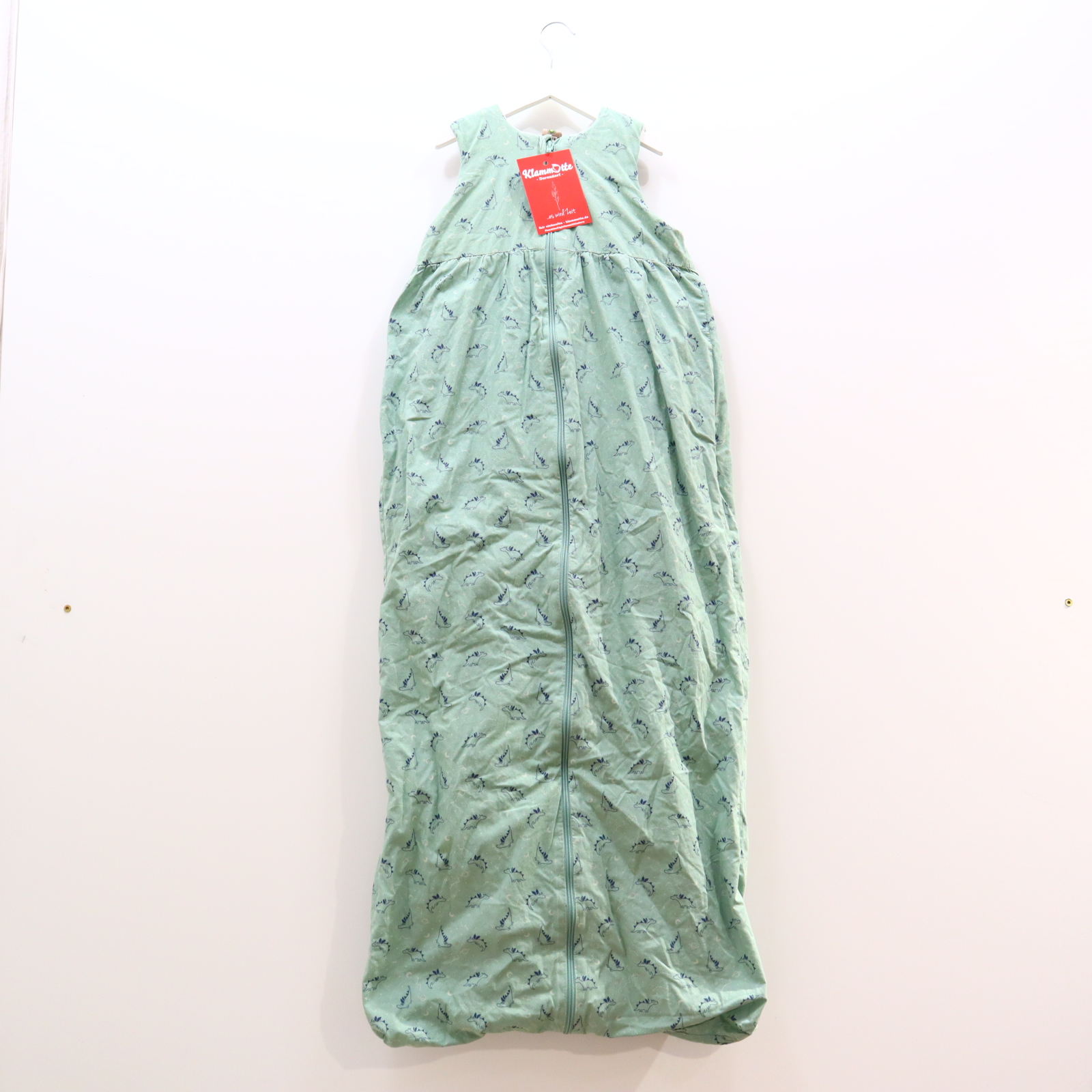 Schlafsack Alana 130 cm grün Alloverprint Bio-Baumwolle Herbst/Winter/3.0 TOG