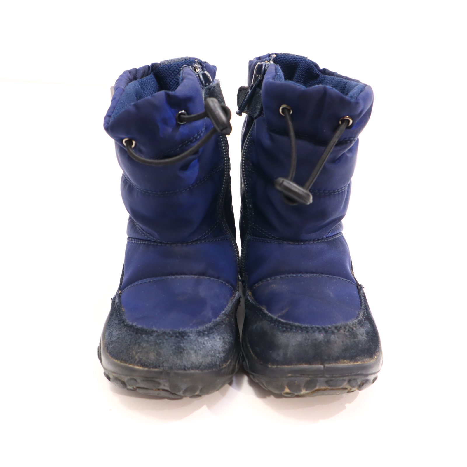 Stiefel Falcotto 22 blau Leder/RAINSTEP Boot Herbst/Winter Schurwolle gefüttert leichter gleichmäßiger Sohlenabrieb