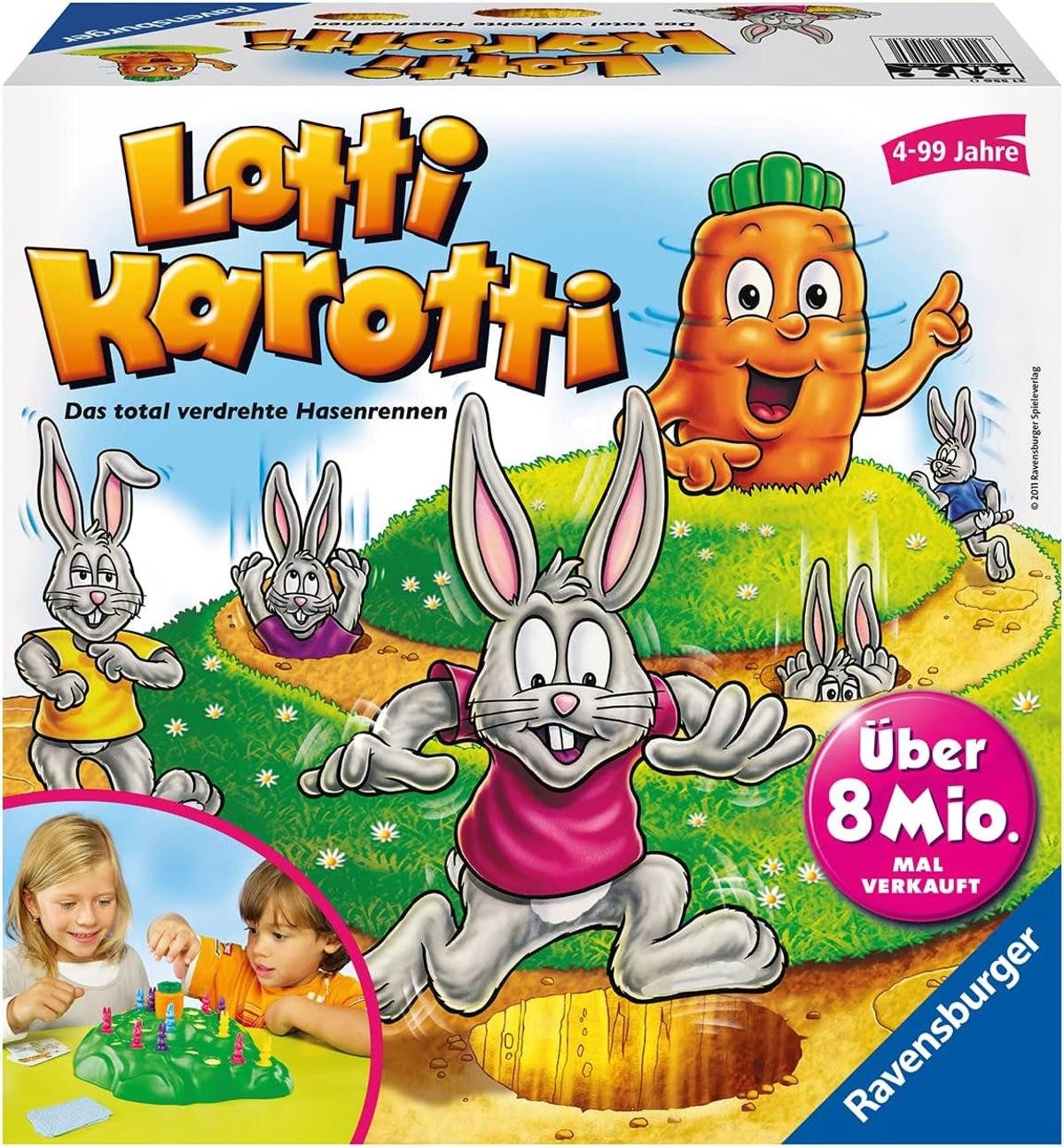 Spiele Brettspiel Ravensburger Lotti Karotti sehr gut