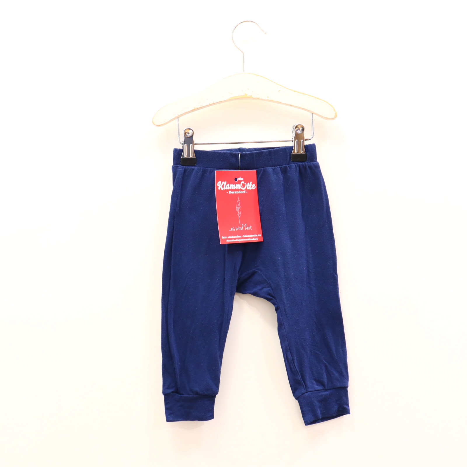 Hosen & Strampler HUST AND CLAIRE 74 blau Jerseyhose Elasthan/Viskose Gummibandzug