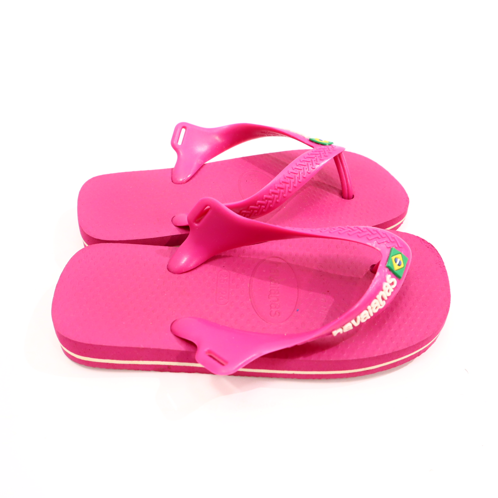 Hausschuhe/Wasserschuhe havaianas 27/28 brombeer Flip Flop Fersengummis fehlen!