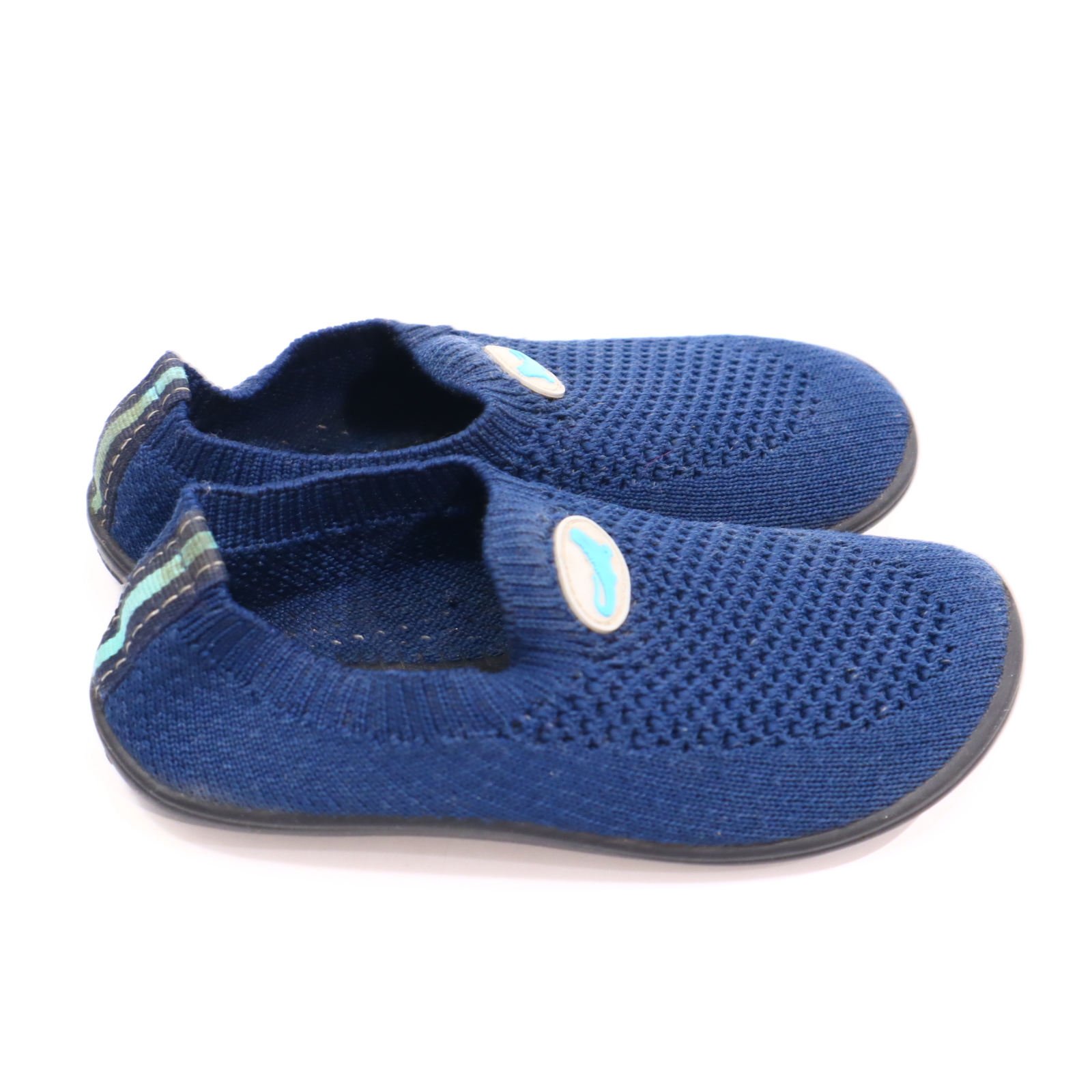 Hausschuhe/Wasserschuhe leguano 24 blau Barfußschuhe/Slipper Mesh