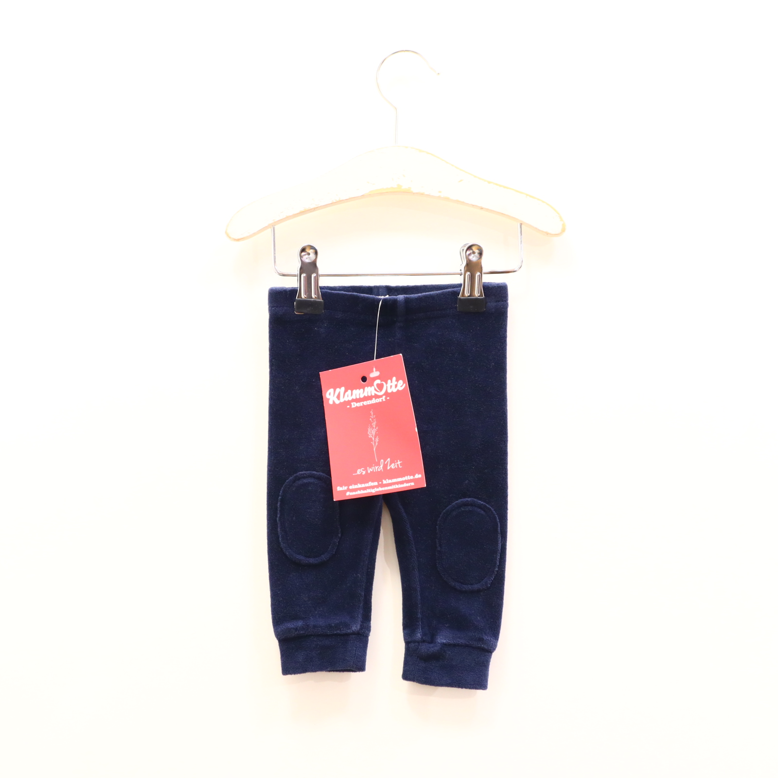 Hosen & Strampler MINGO 56/62 blau Hose Acryl/Baumwolle/Nicki Gummibandzug