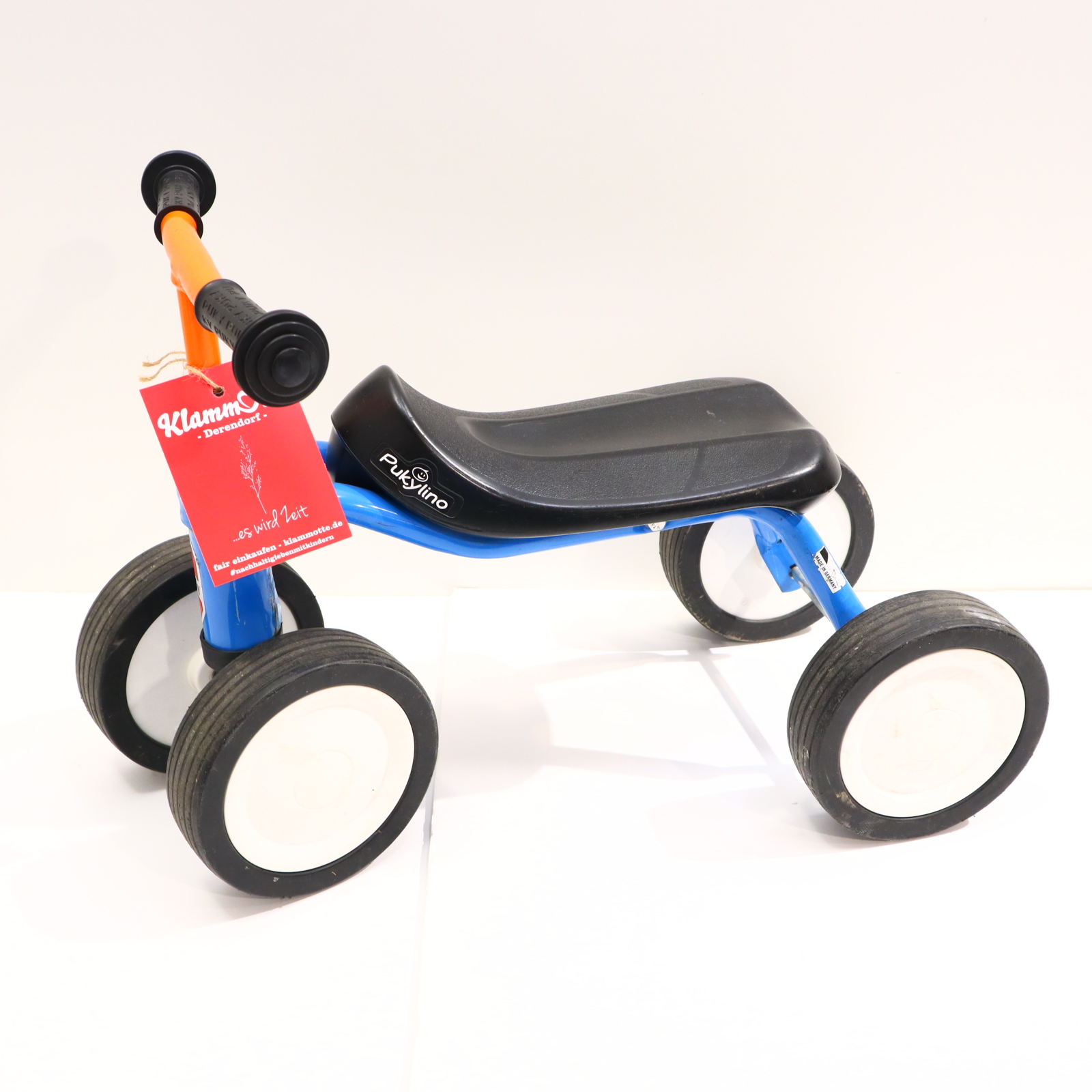 Fahrzeuge PUKY Pukylino blau/orange Rutscherfahrzeug KEIN VERSAND!