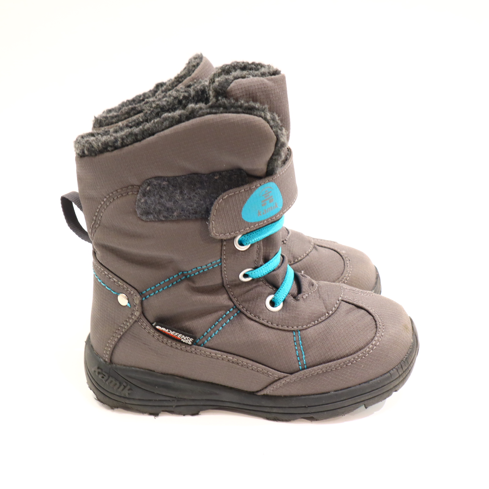 Stiefel kamik 30 grau WATERPROOF Snowboot leichter gleichmäßiger Sohlenabrieb