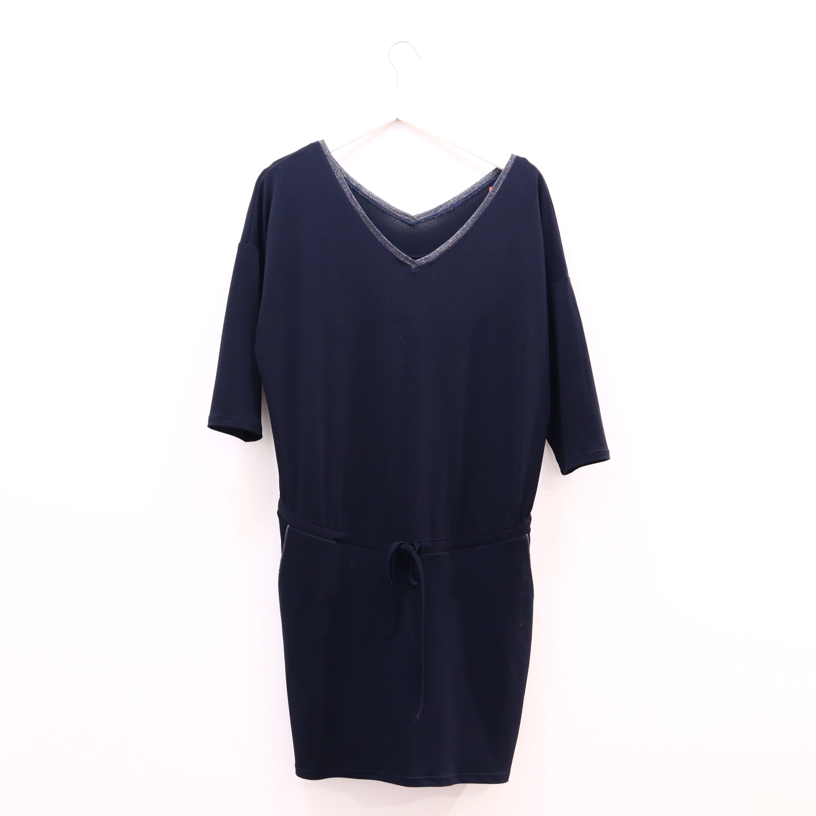 Kleider & Röcke Pomkin Stillkleid M/38/40 blau Elasthan/Polyester