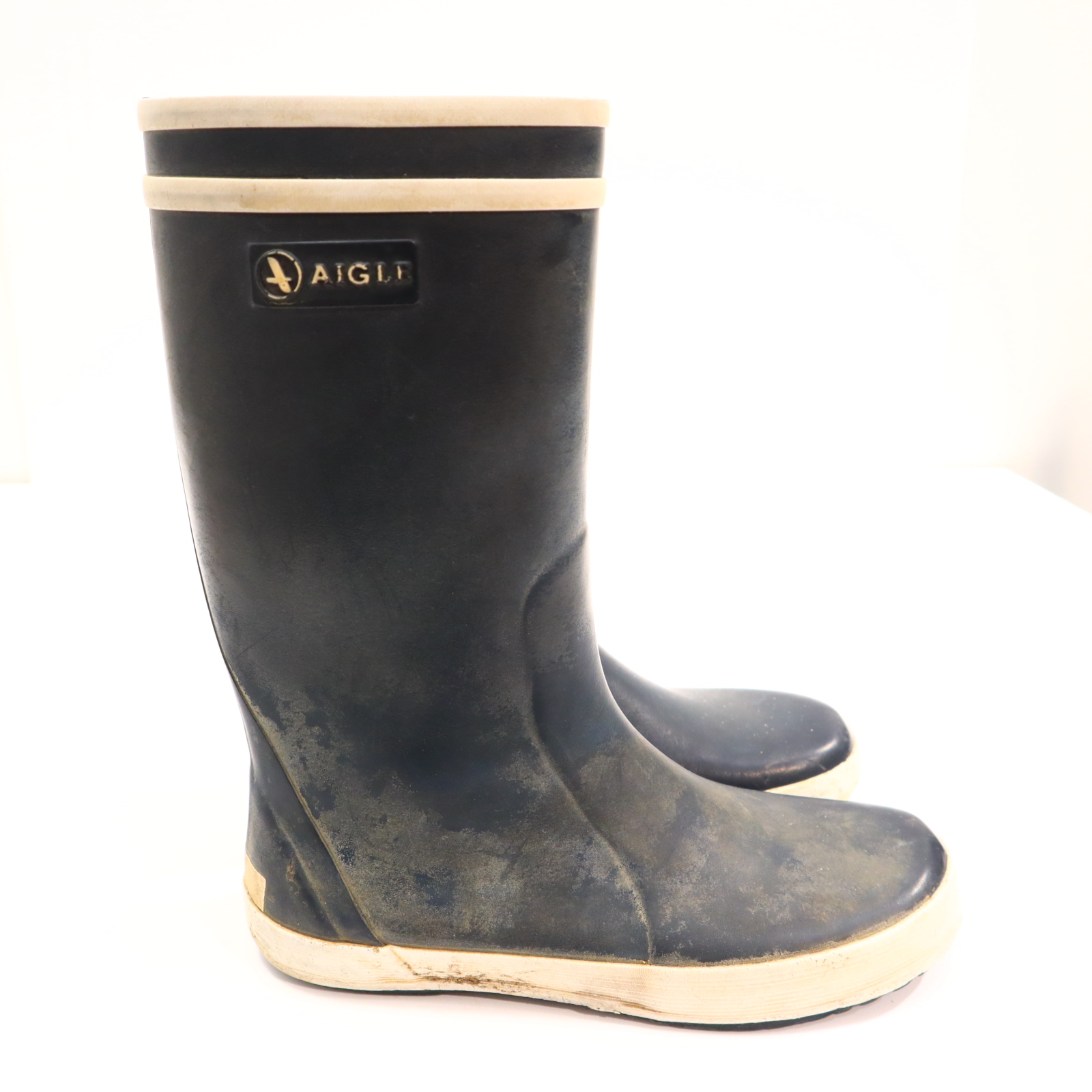 Gummistiefel AIGLE 31 blau Naturkautschuk