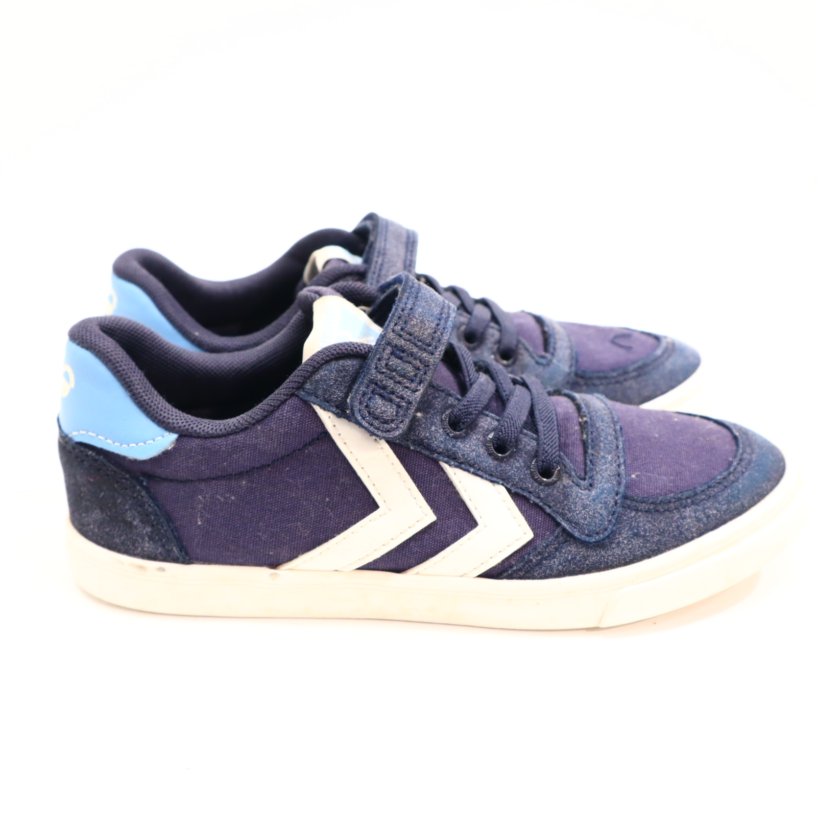 Halbschuhe HUMMEL Klett/Sneaker 32 leichte gleichmäßige Ablaufspuren