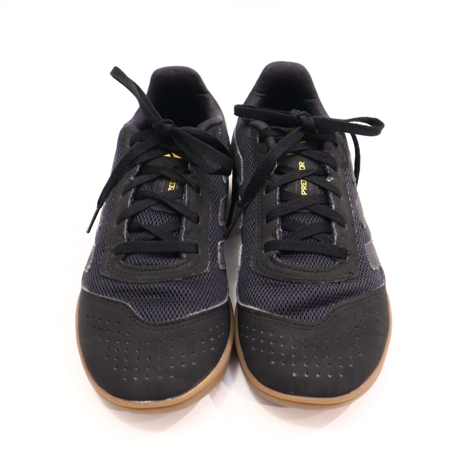 Sportschuh Adidas 38 Fußball/Hallenschuh schwarz Schnürrschuh Mesh