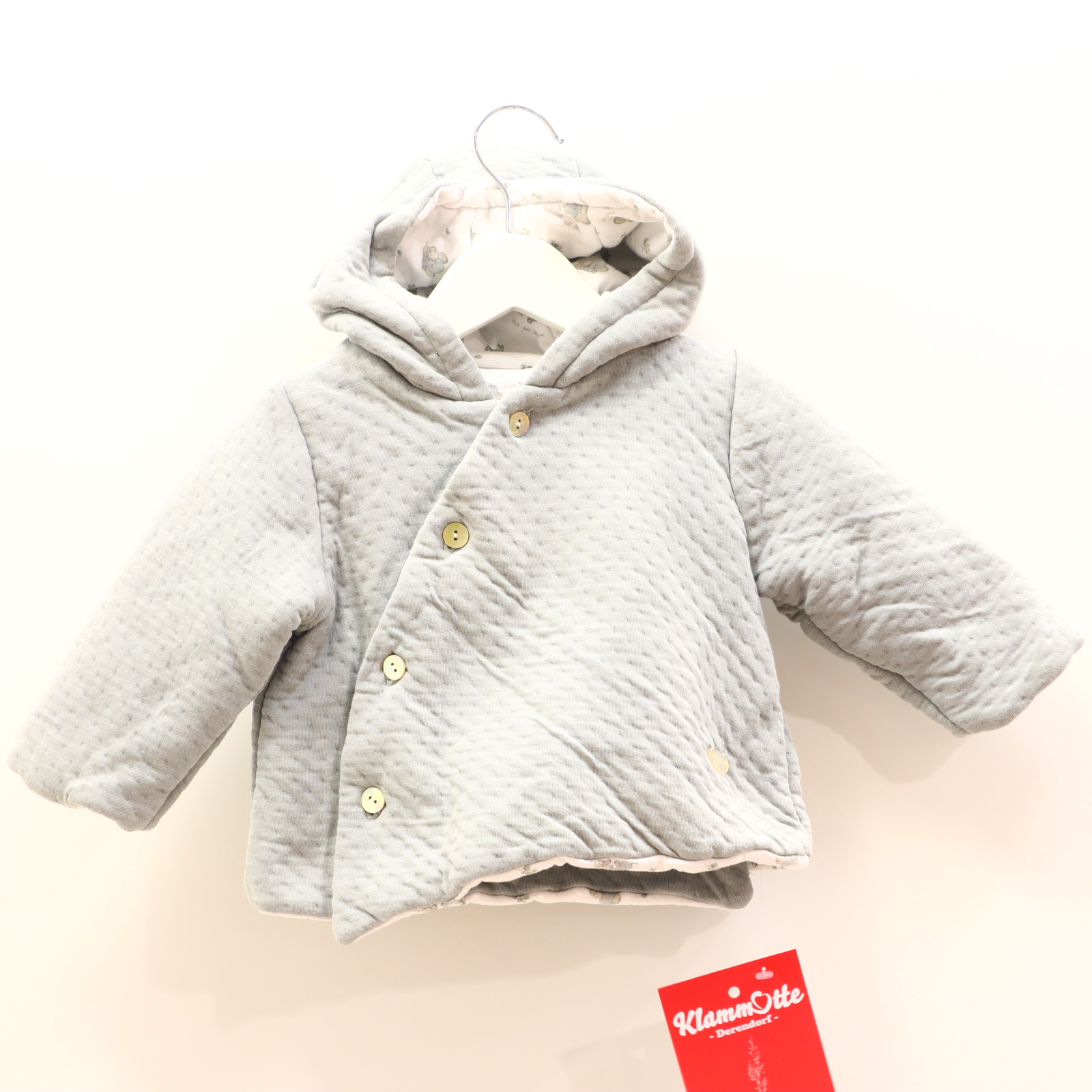 Jacken & Overalls SeRGeNT MaJoR Babyjacke 74 salbei Waffelmuster wattiert