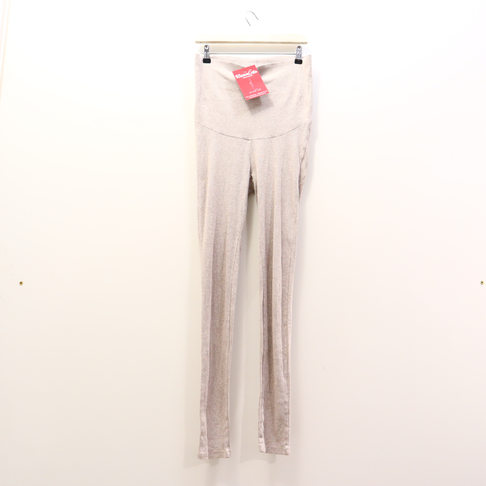 Schlafbekleidung Pyjamahose noppies S/XS Elasthan/Bio-Baumwolle sand Rippstrick/melange