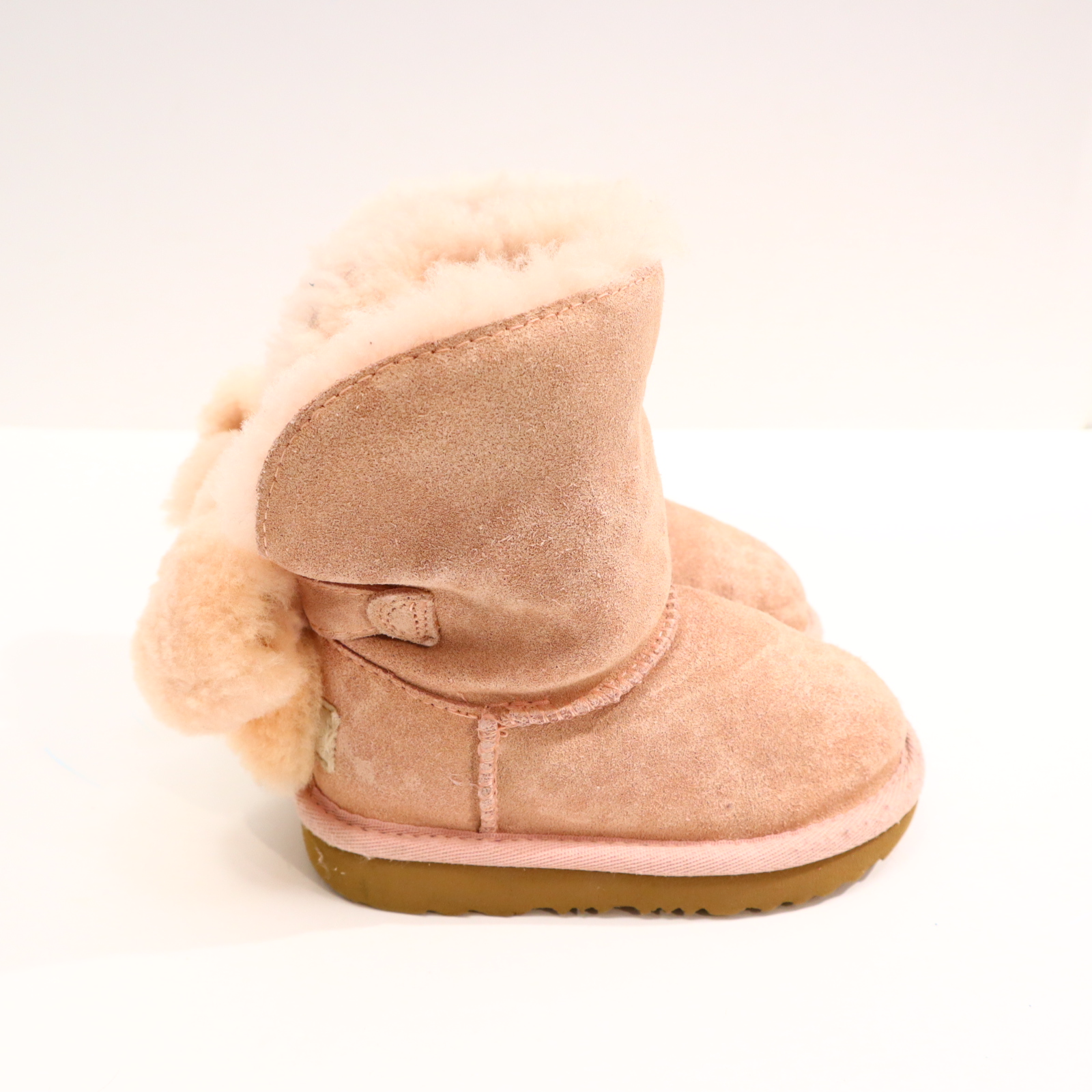 Stiefel UGG 23.5 rosa Lammfell Boot Herbst/Winter