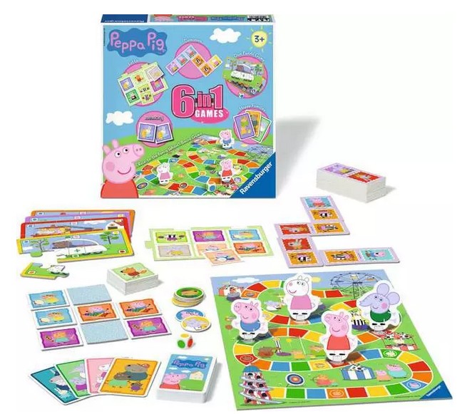 Spiele Spielesammlung Ravensburger Peppy Pig