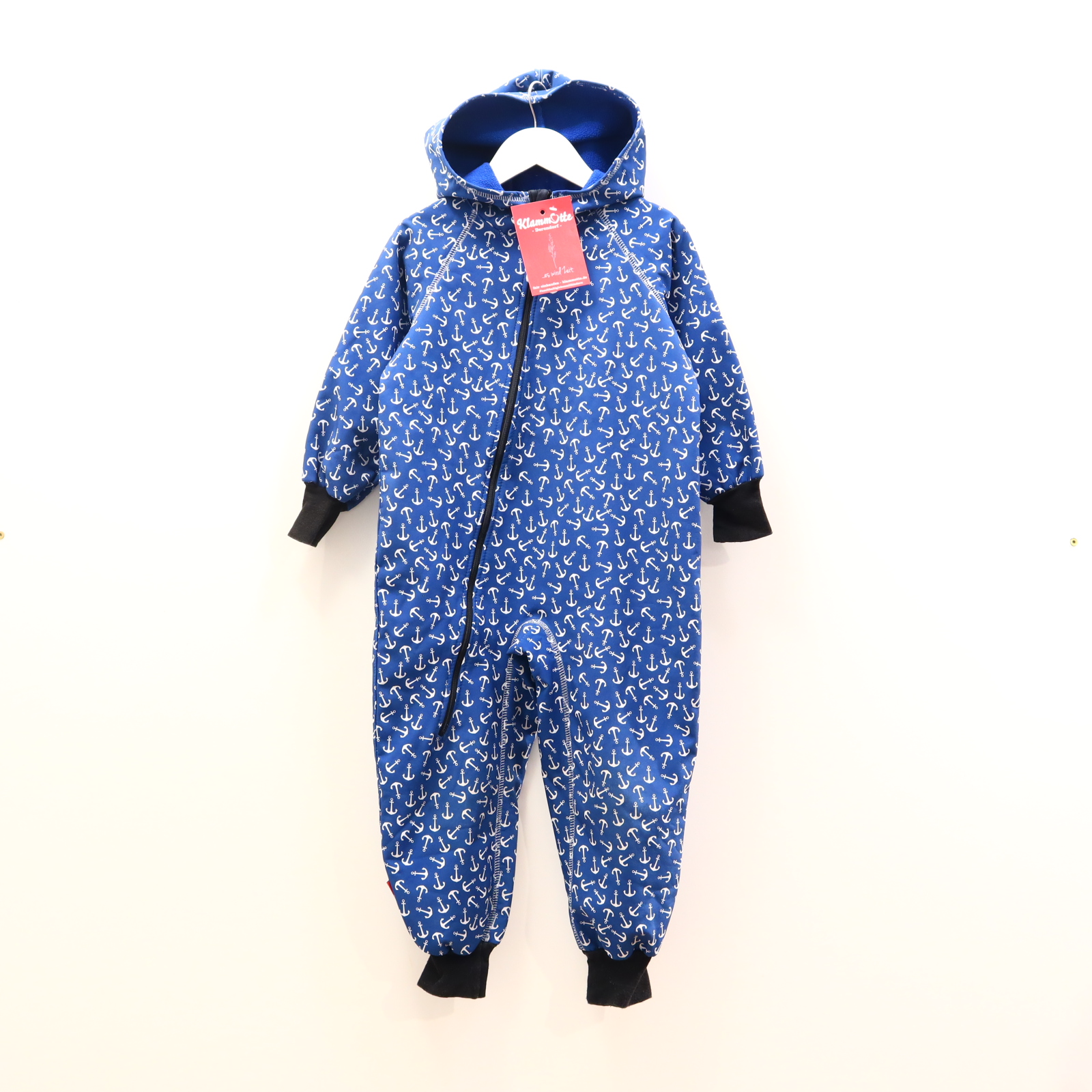 Jacke iELM 110 blau Alloverprint Softshelloverall